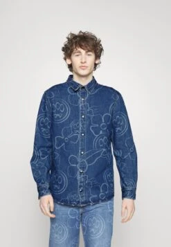 BARROW Shirt Unisex - Skjorte - Light Blue Denim