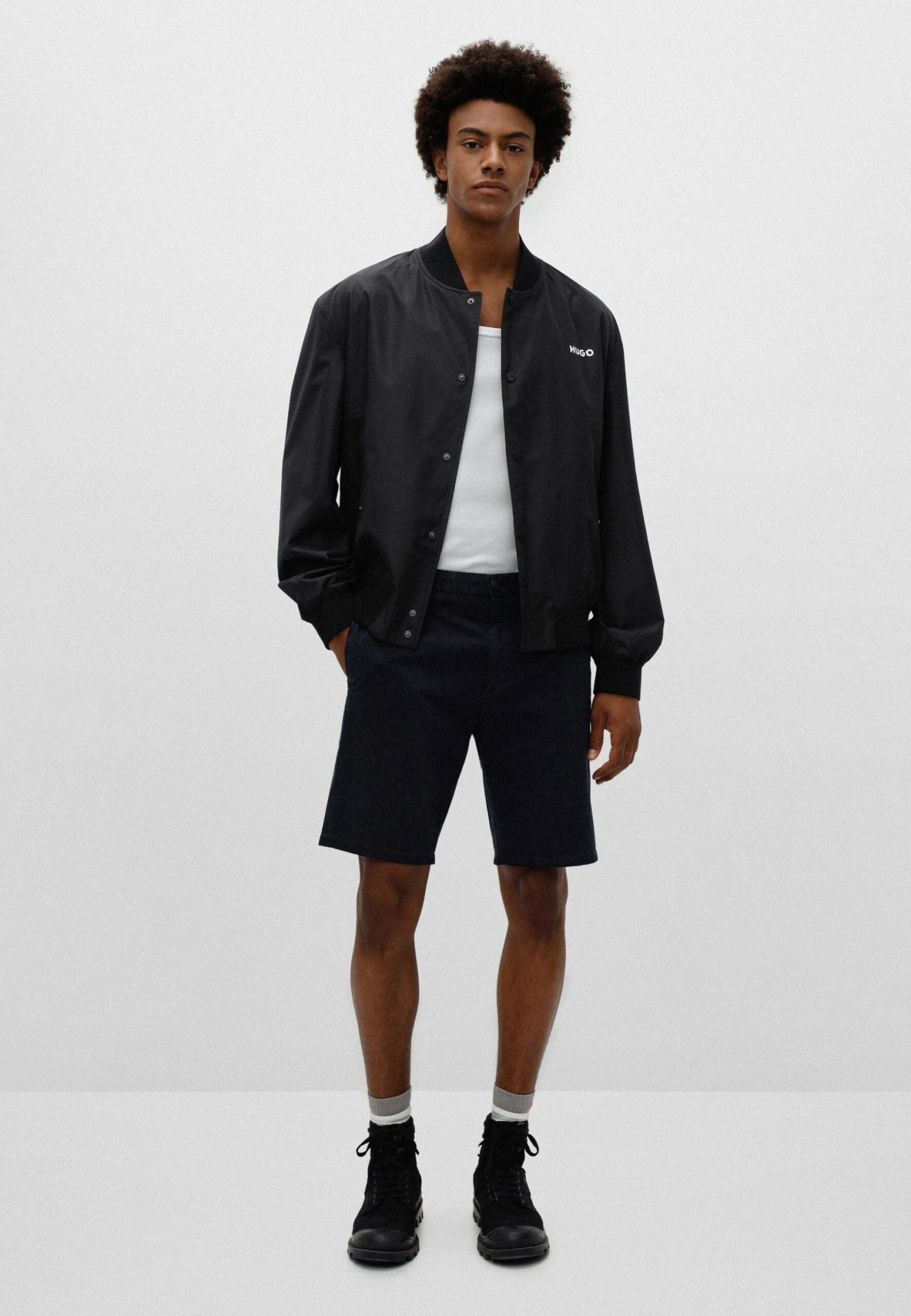 Hugo David - Shorts - Dark Blue - Image 2