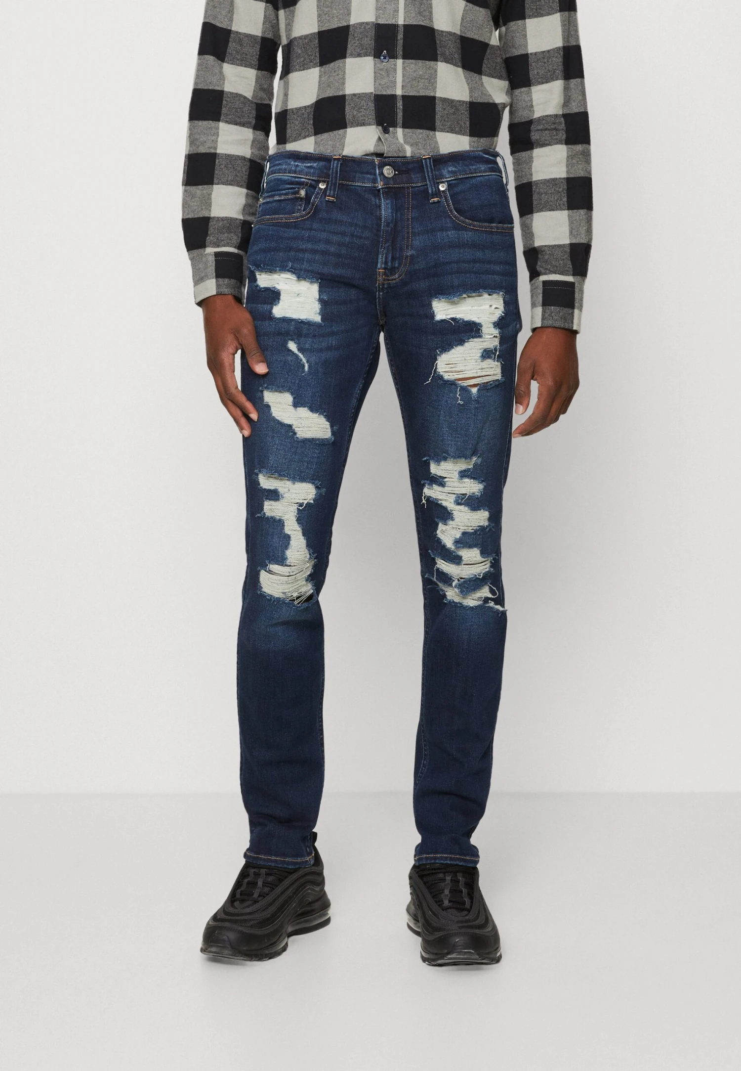 Hollister Co. Jeans Tapered Fit - Dark Shred