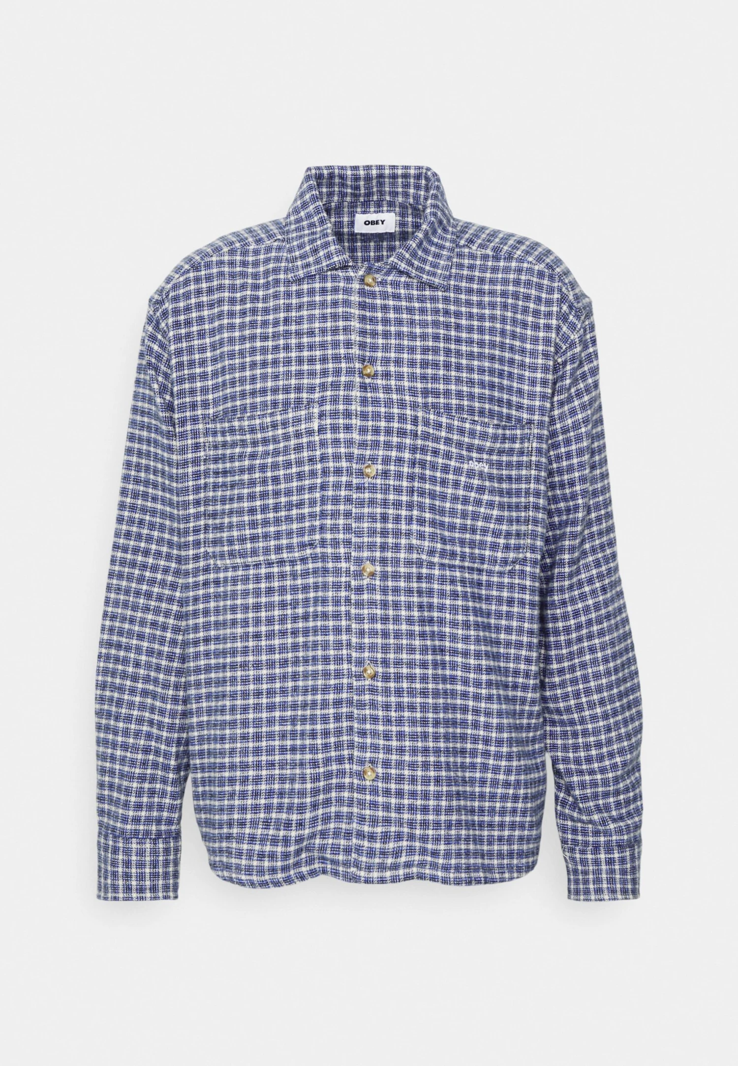 Obey Clothing One Two - Skjorte - Silver Grey/Multi - Image 6