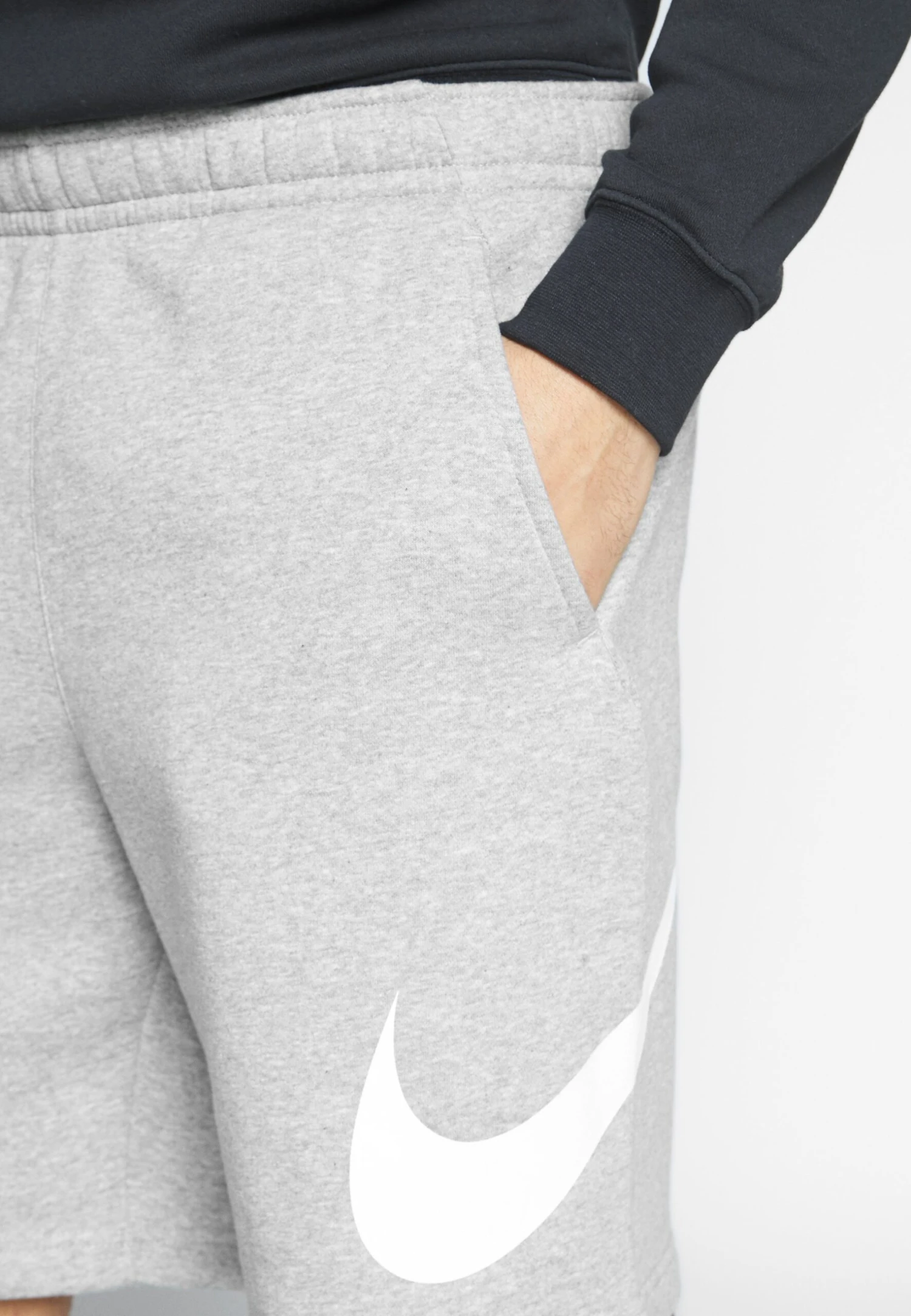 Nike Sportswear M Nsw Club Bb Gx - Joggebukse - Grey Heather/White - Image 6