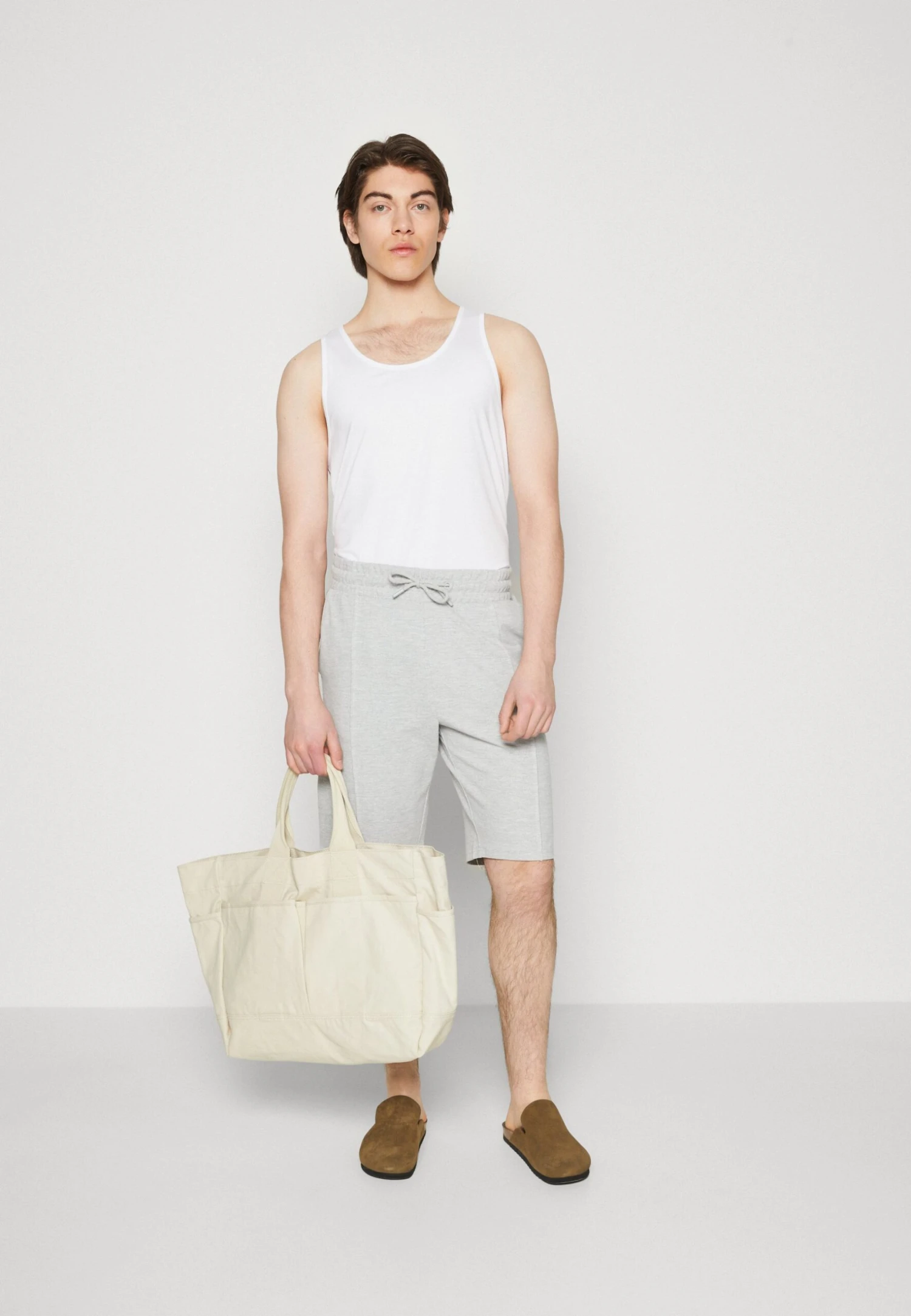 Pier One Shorts - Mottled Light Grey - Image 2