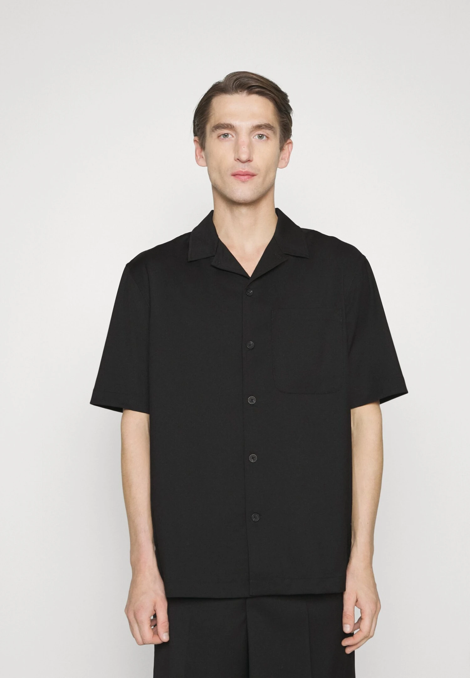 Han Kjøbenhavn Summer Shirt - Skjorte - Black