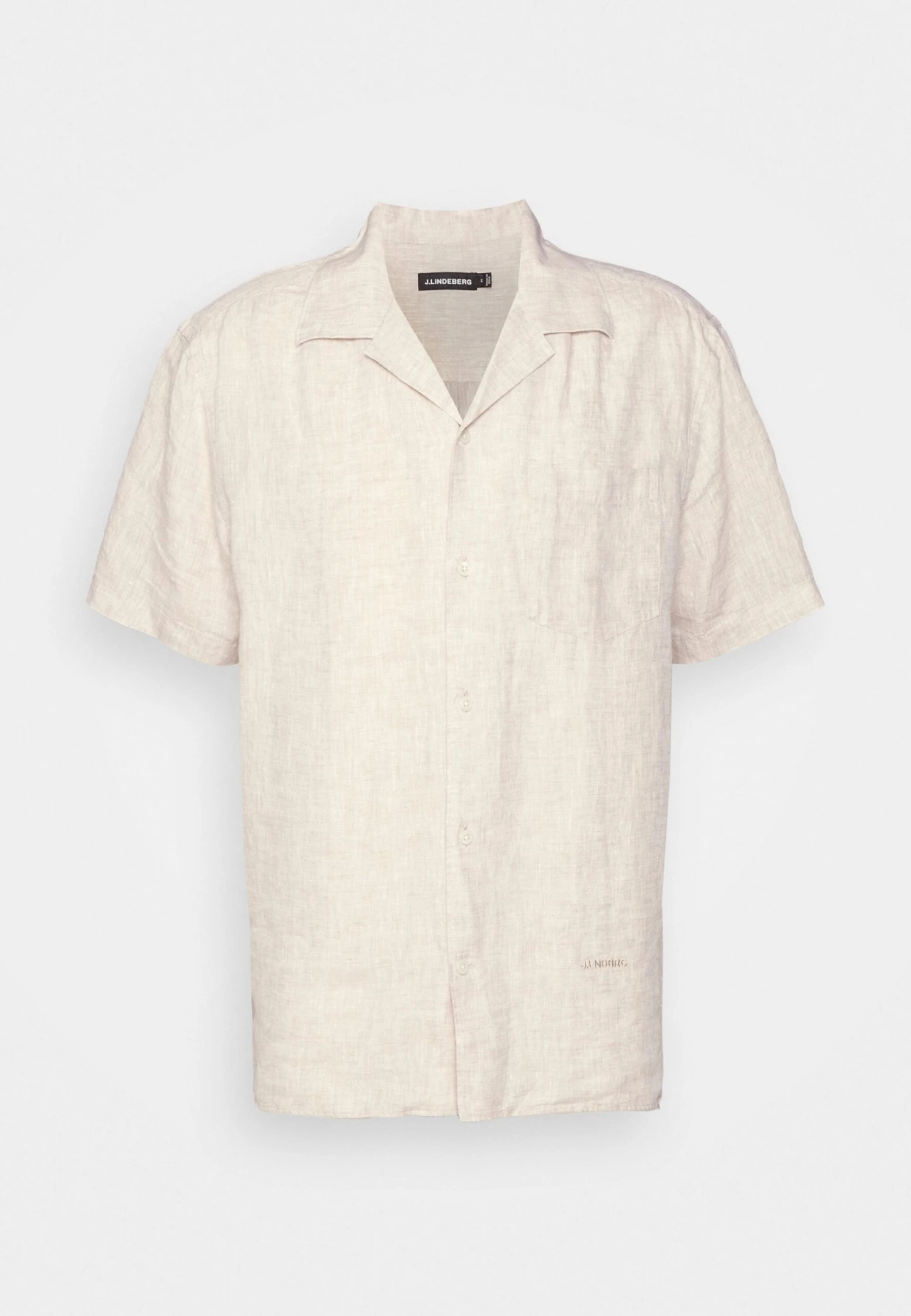 J.Lindeberg Melange Reg Shirt - Skjorte - Safari Beige - Image 7