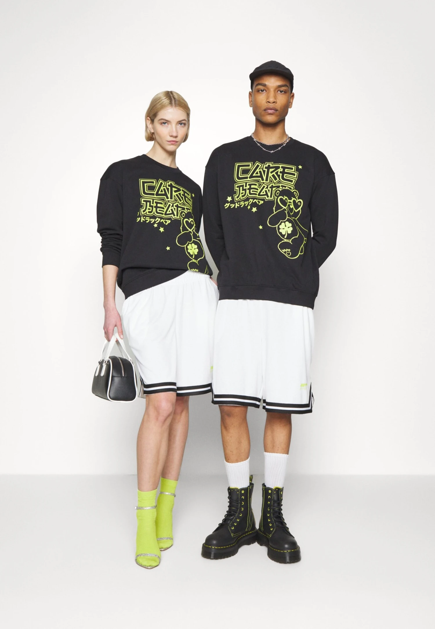 YOURTURN Unisex - Shorts - White - Image 2