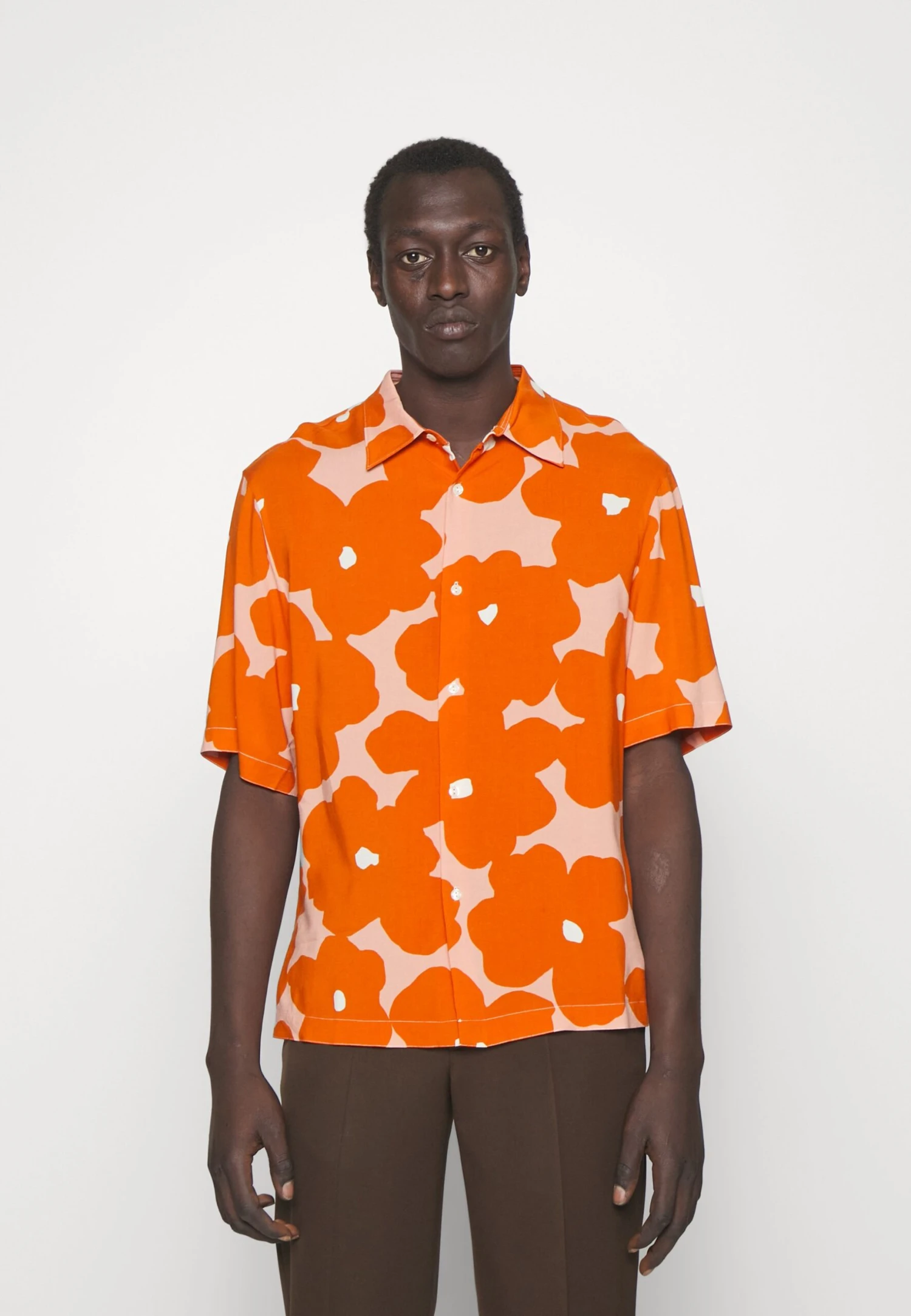 Sandro Flower - Skjorte - Orange - Image 3