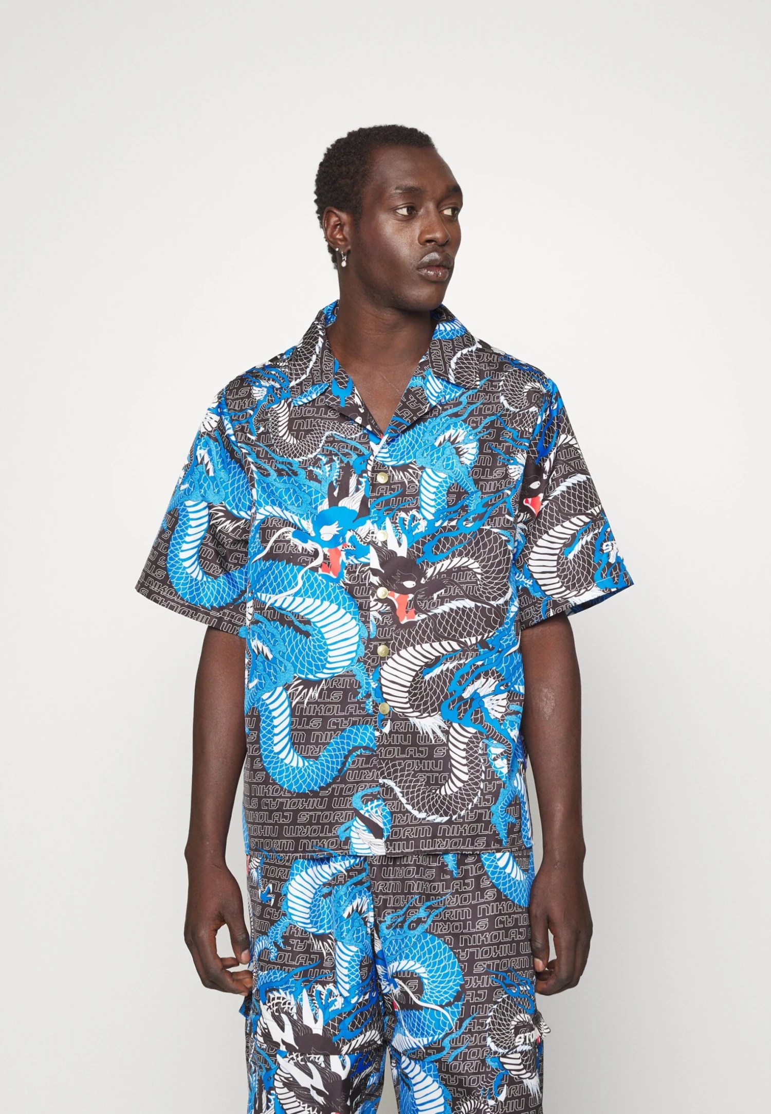 Unisex - Skjorte - Blue/Black - Image 3