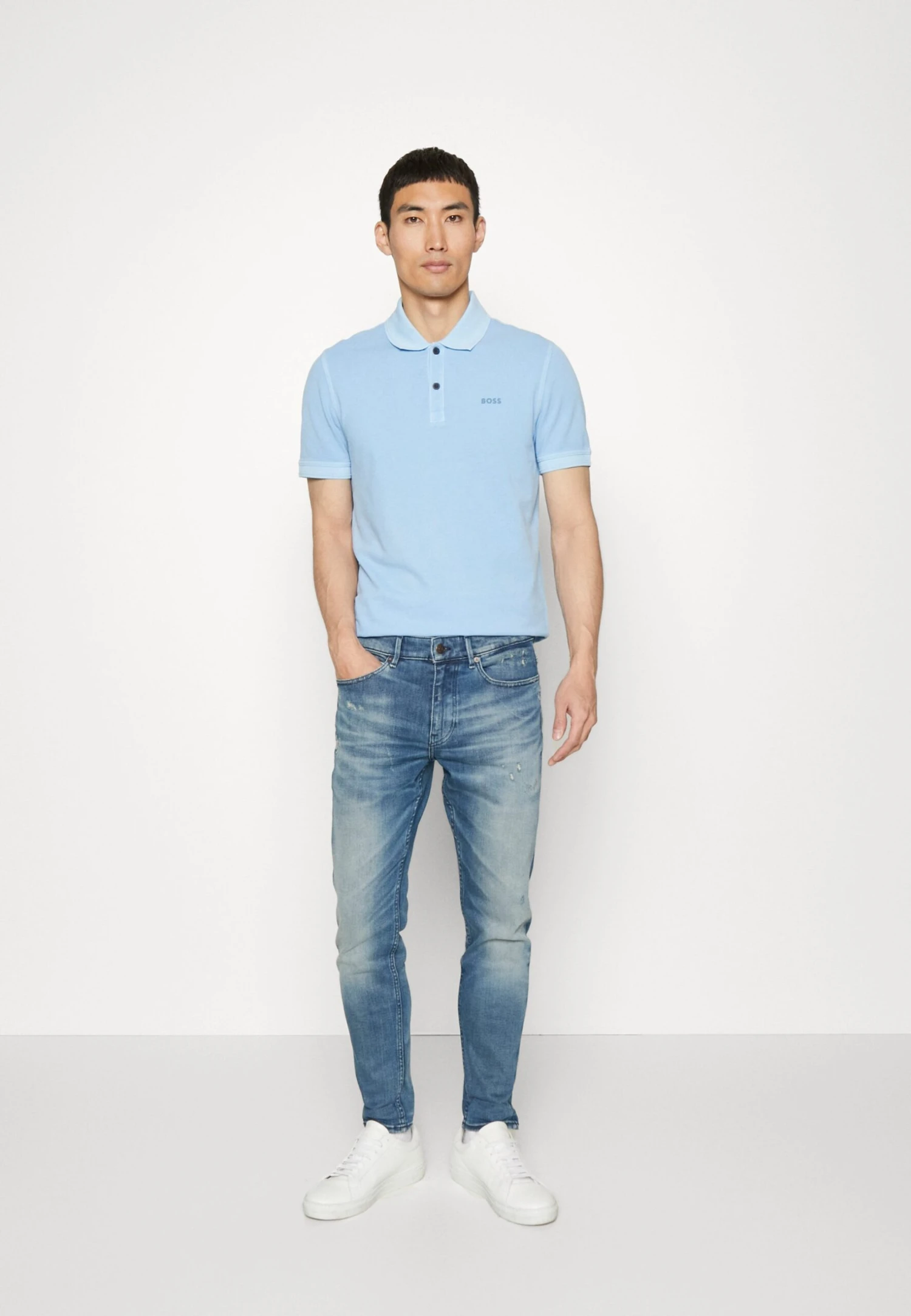 Boss Delano- Jeans Tapered Fit - Dark Blue - Image 2