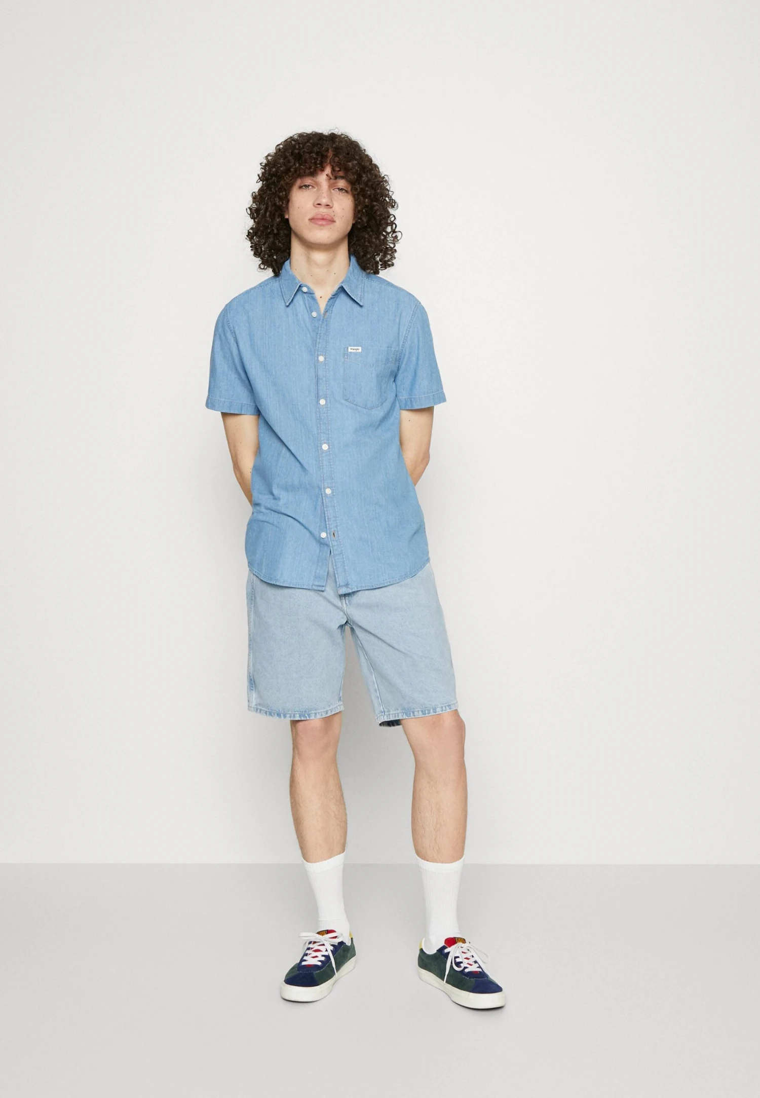 Wrangler Frontier Short - Jeansshorts - Ice - Image 2