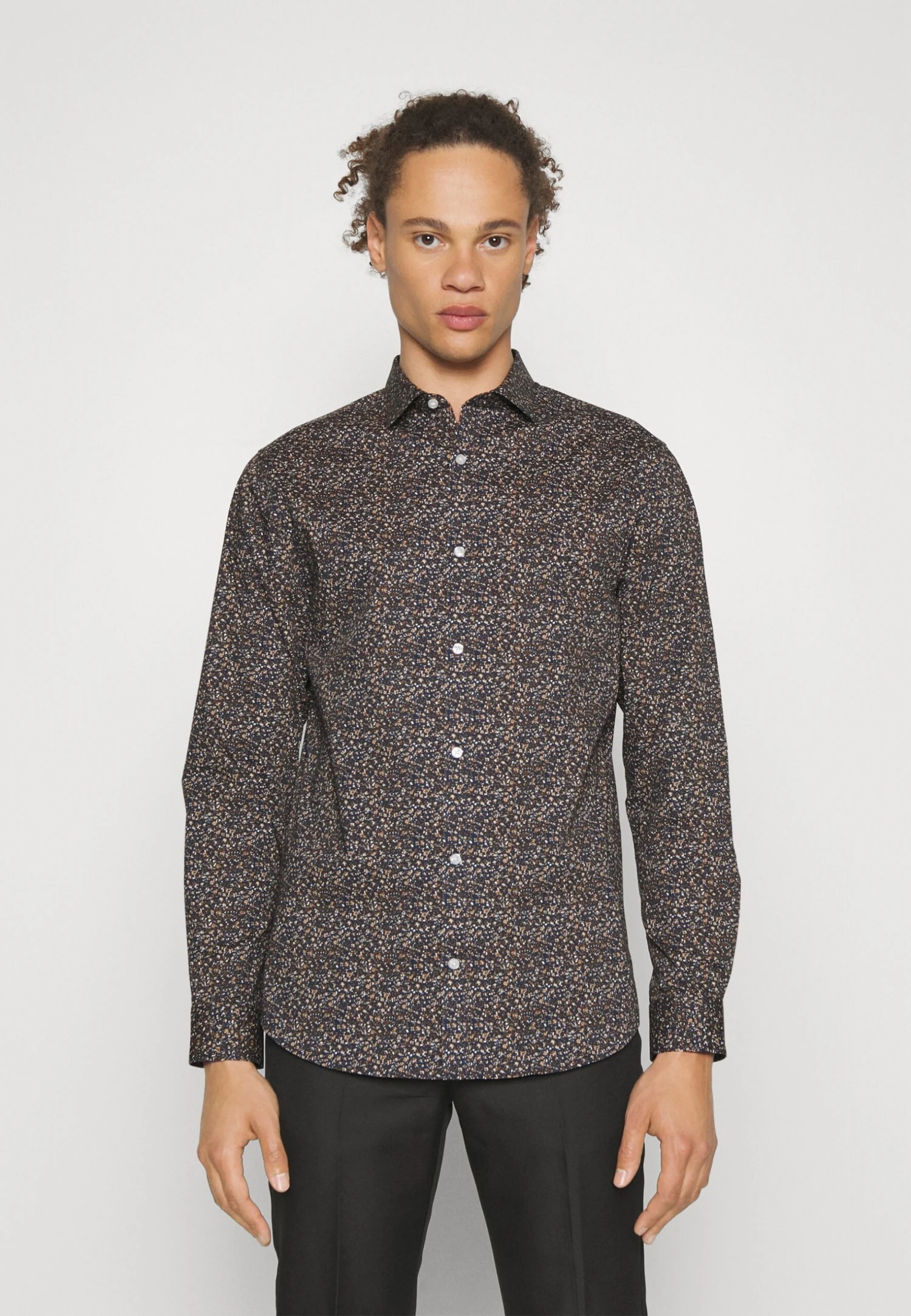 JACK&JONES Premium Jprblablackpool Strech Ls Sn- Skjorte - Emperador