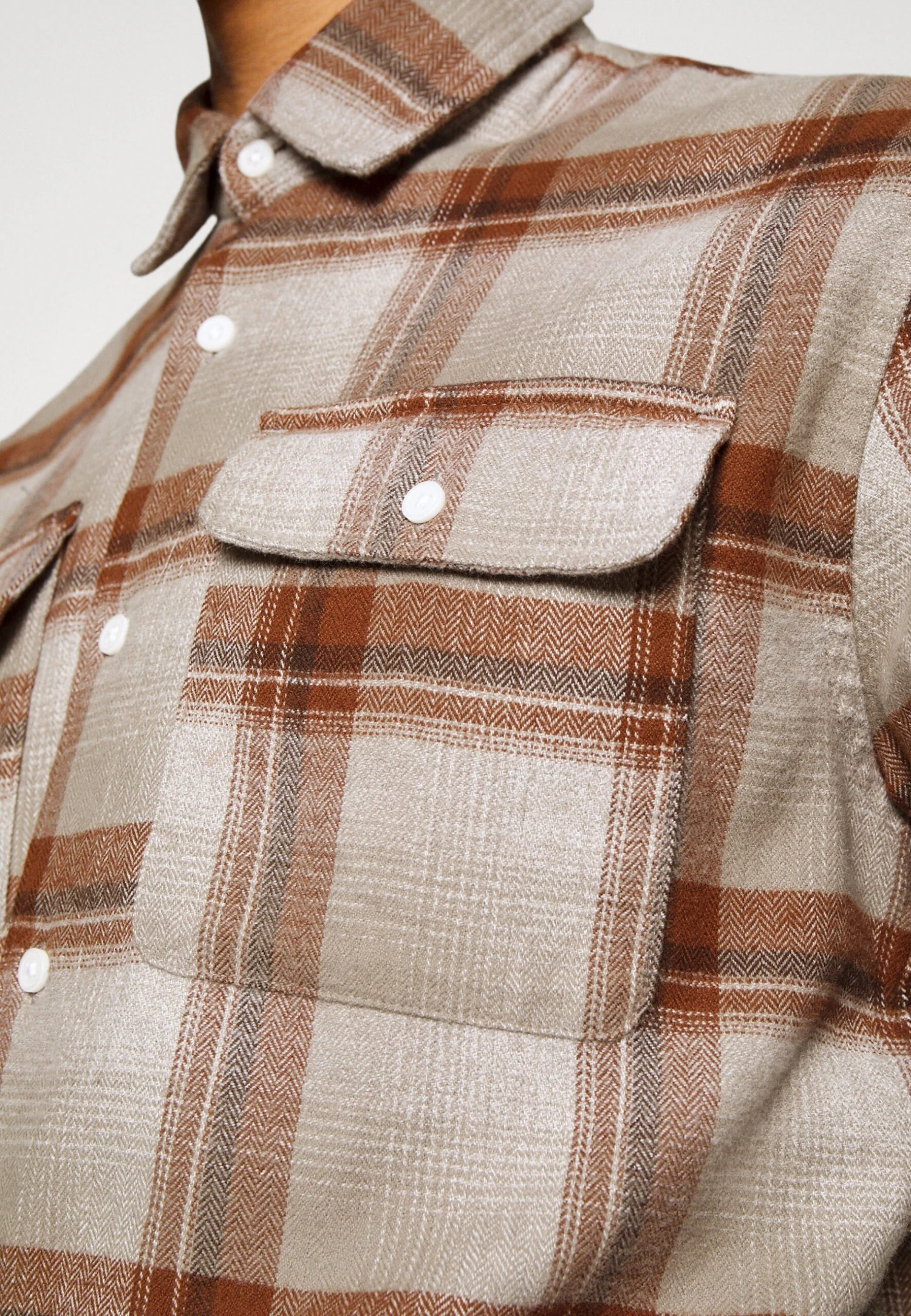 Selected Homme Slhregscot - Skjorte - Oatmeal - Image 7