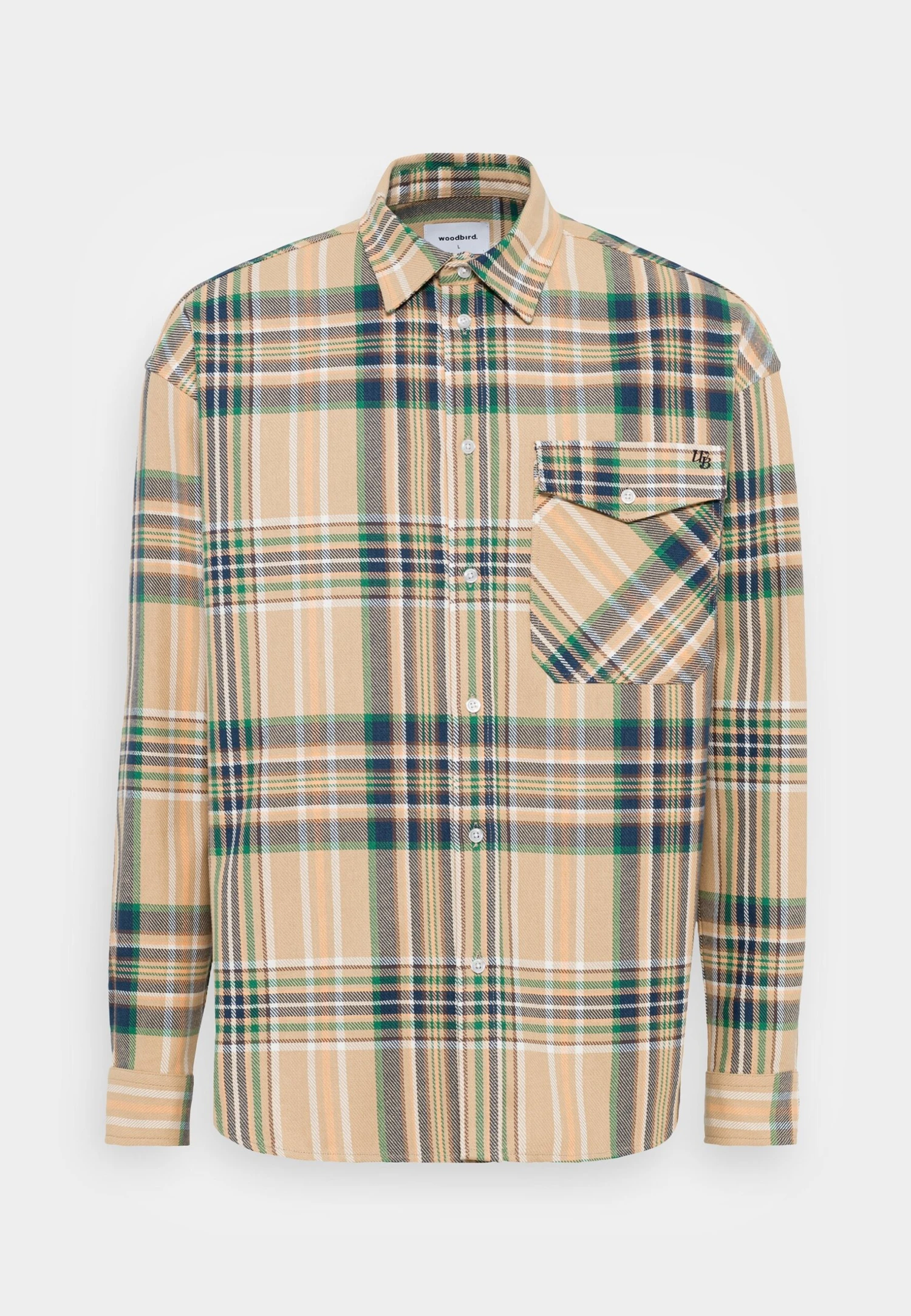 Woodbird Stoll Desert Shirt - Skjorte - Camel