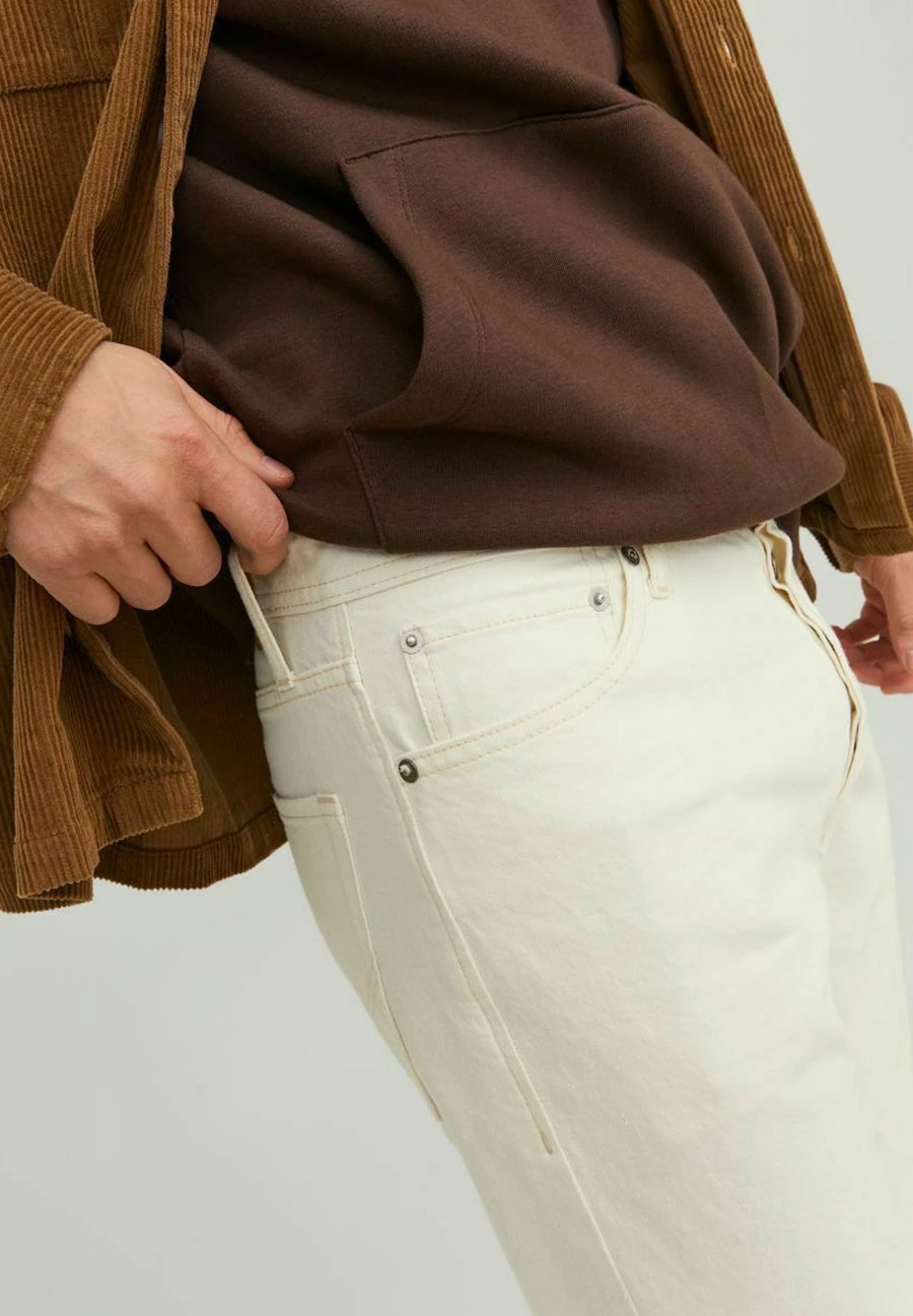Jack & Jones Ichris Original Aa- Jeans Relaxed Fit - Ecru - Image 4