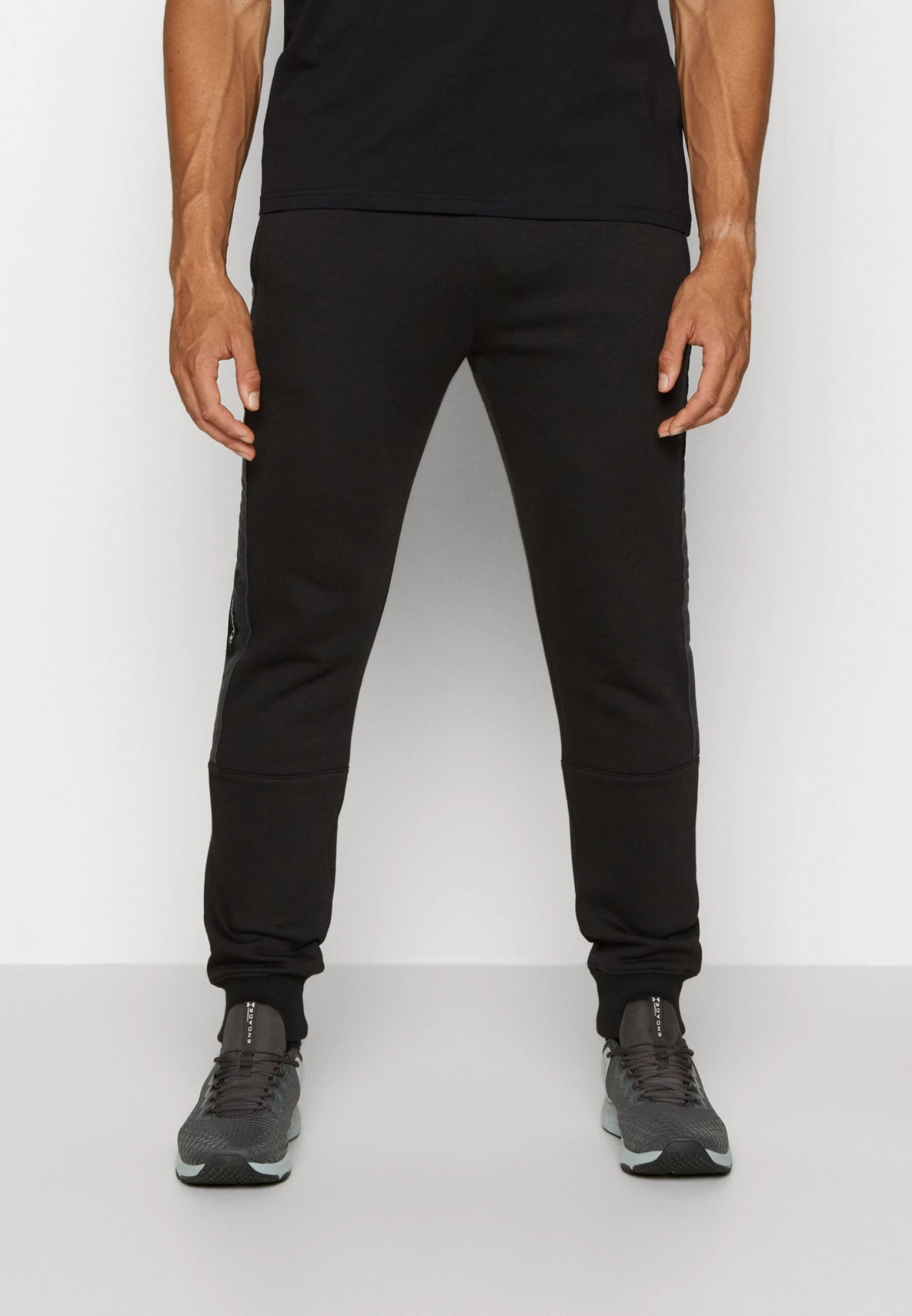 Champion Tape Cuff Pants - Joggebukse - Black - Image 3