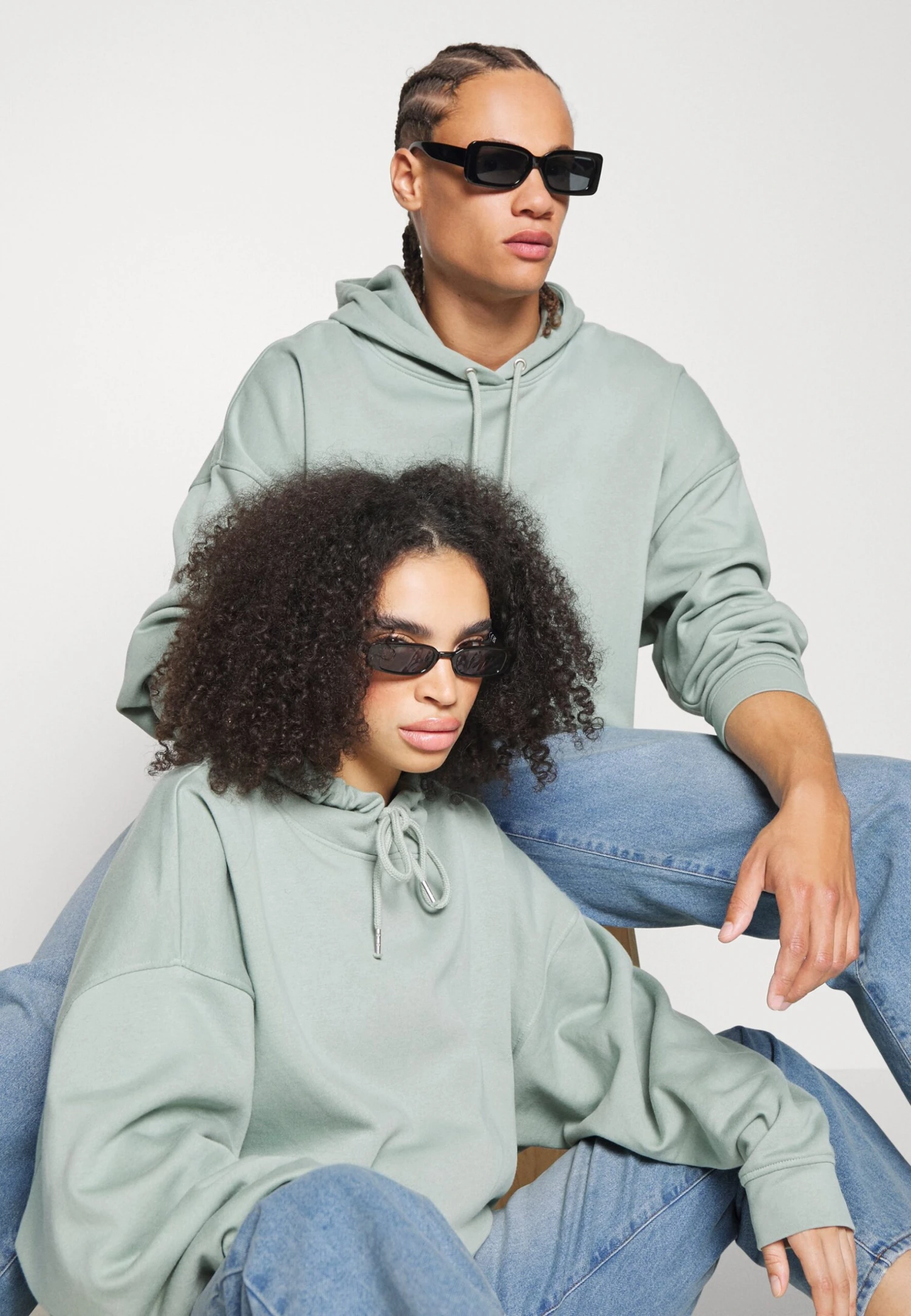 YOURTURN Unisex - Jeans Relaxed Fit - Blue - Image 4