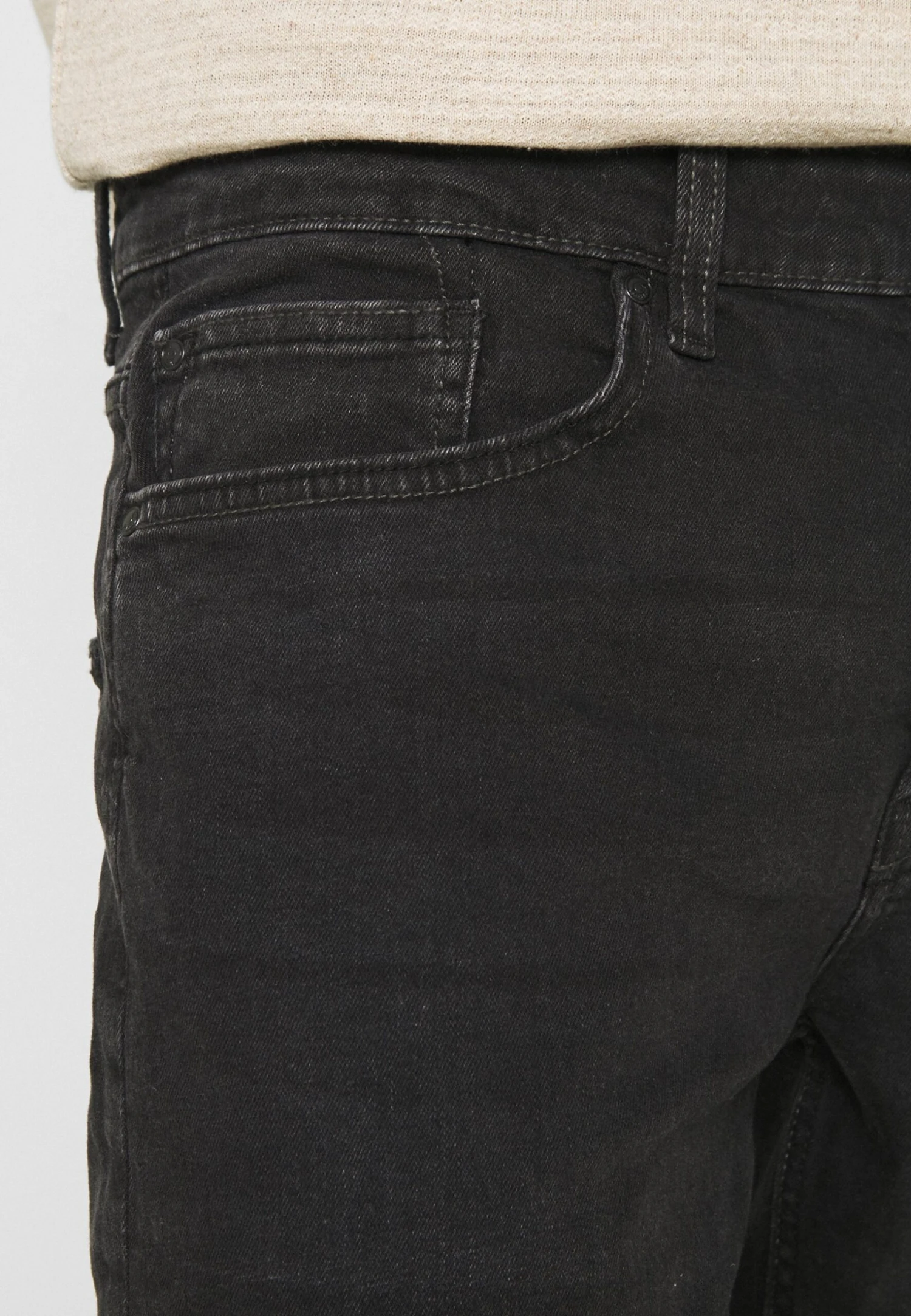 Only & Sons Onsweft Life - Jeans Straight Leg - Black Denim - Image 4
