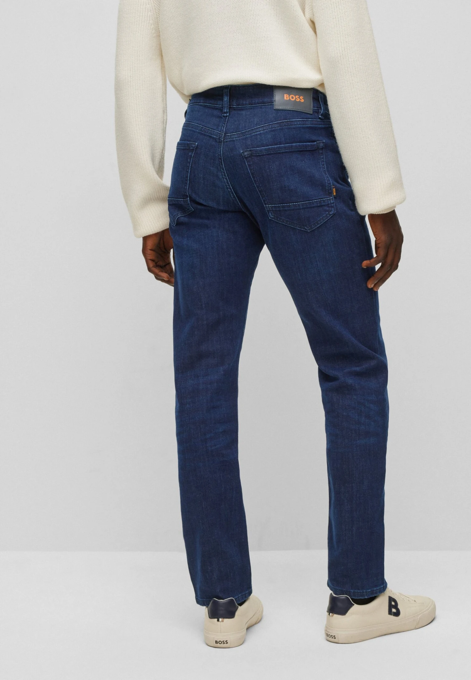 Boss Jeans Straight Leg - Dark Blue - Image 3