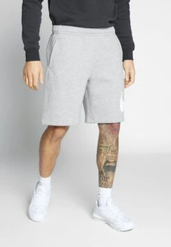 Nike Sportswear M Nsw Club Bb Gx - Joggebukse - Grey Heather/White