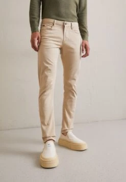 Emporio Armani 5 Pockets Pant - Jeans Slim Fit - Beige Chiaro