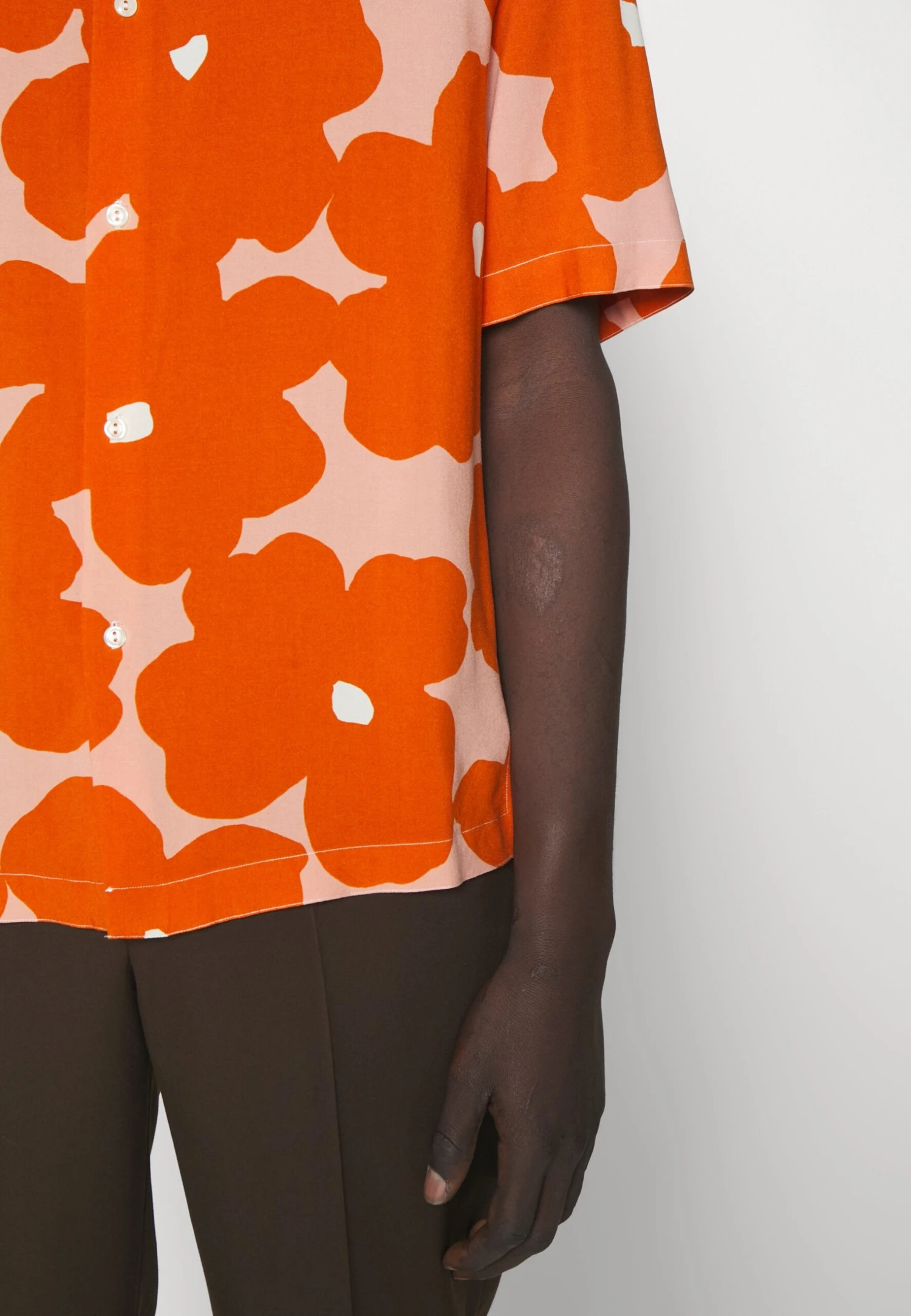 Sandro Flower - Skjorte - Orange - Image 8