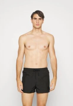 Drawstring - Badeshorts - Black