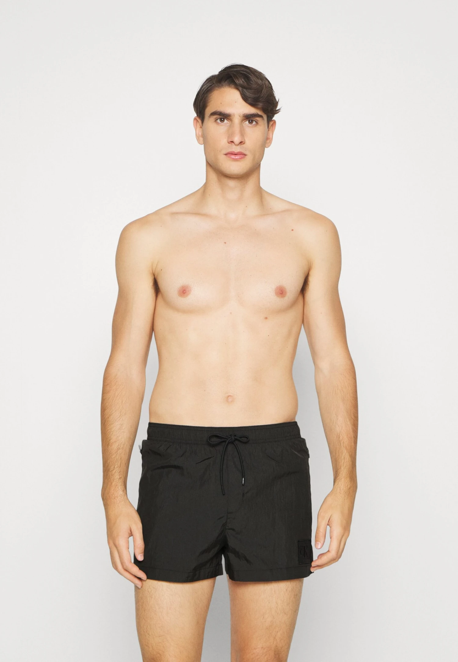 Drawstring - Badeshorts - Black