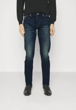 Emporio Armani Pockets Pant - Jeans Slim Fit - Denim Blu