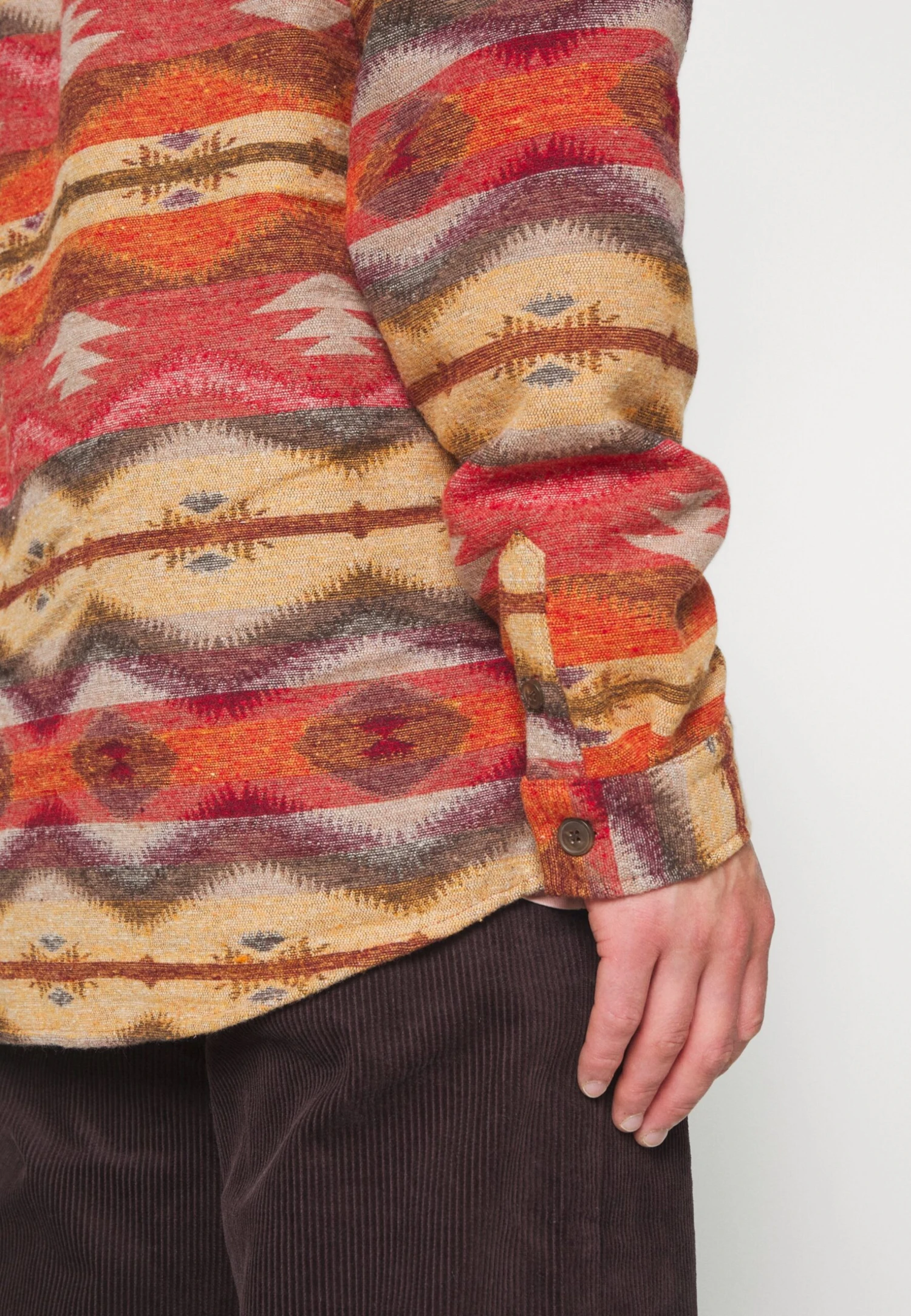 Revolution Casual Overshirt - Skjorte - Dark Red - Image 8