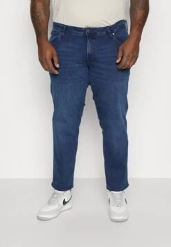 Jack & Jones Jjimike Jjoriginal Sq 350 Pls - Jeans Straight Leg - Blue Denim