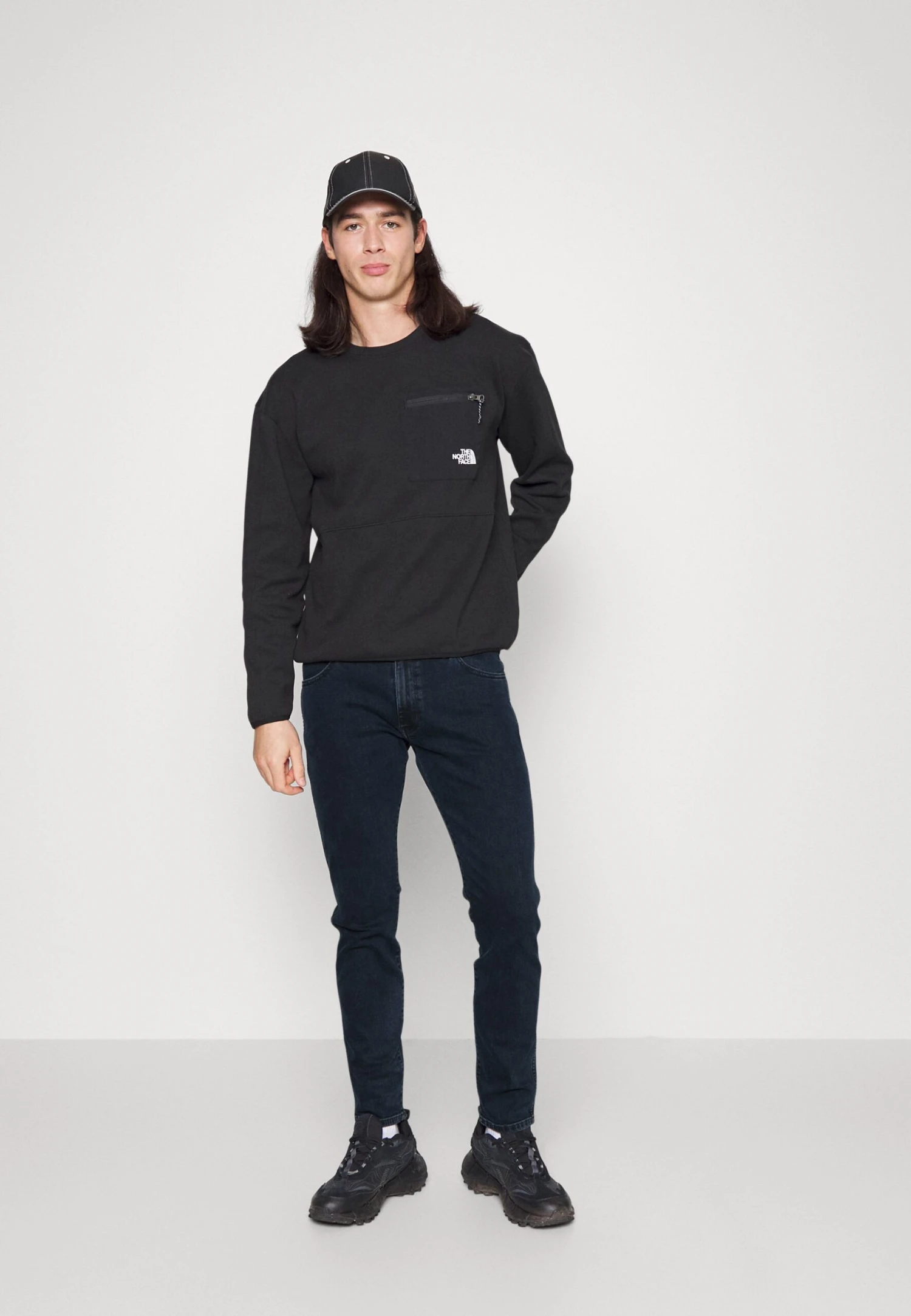 Wrangler Larston - Jeans Slim Fit - Dark Blue Denim - Image 2