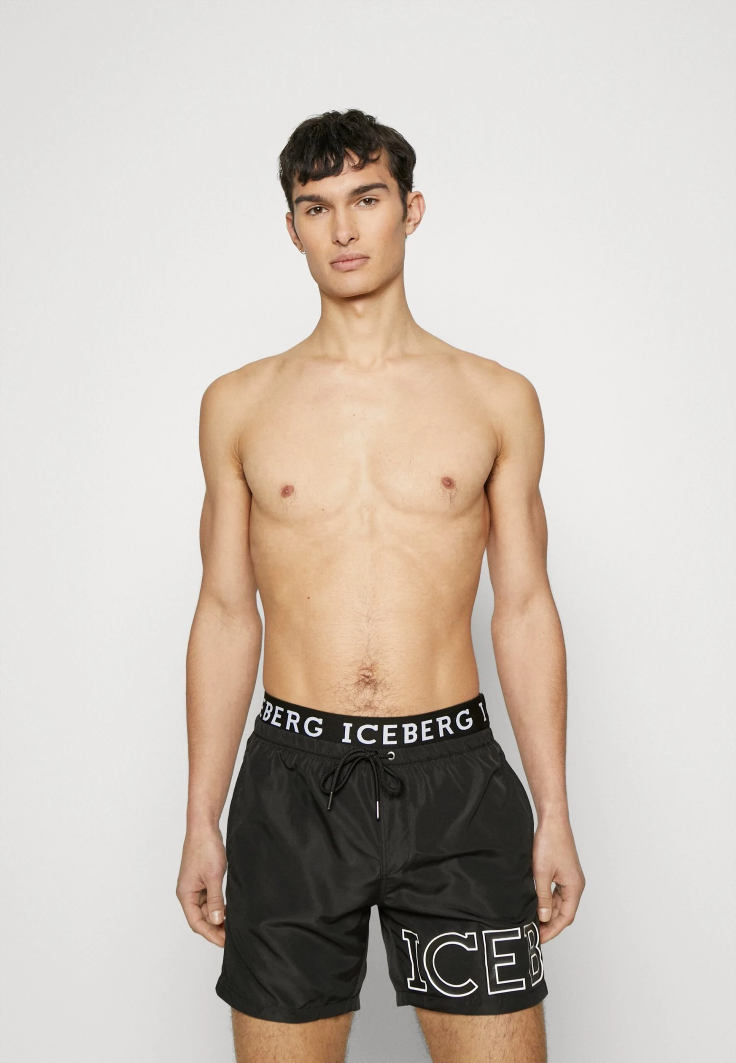 Iceberg Medium Boardshort - Badeshorts - Black