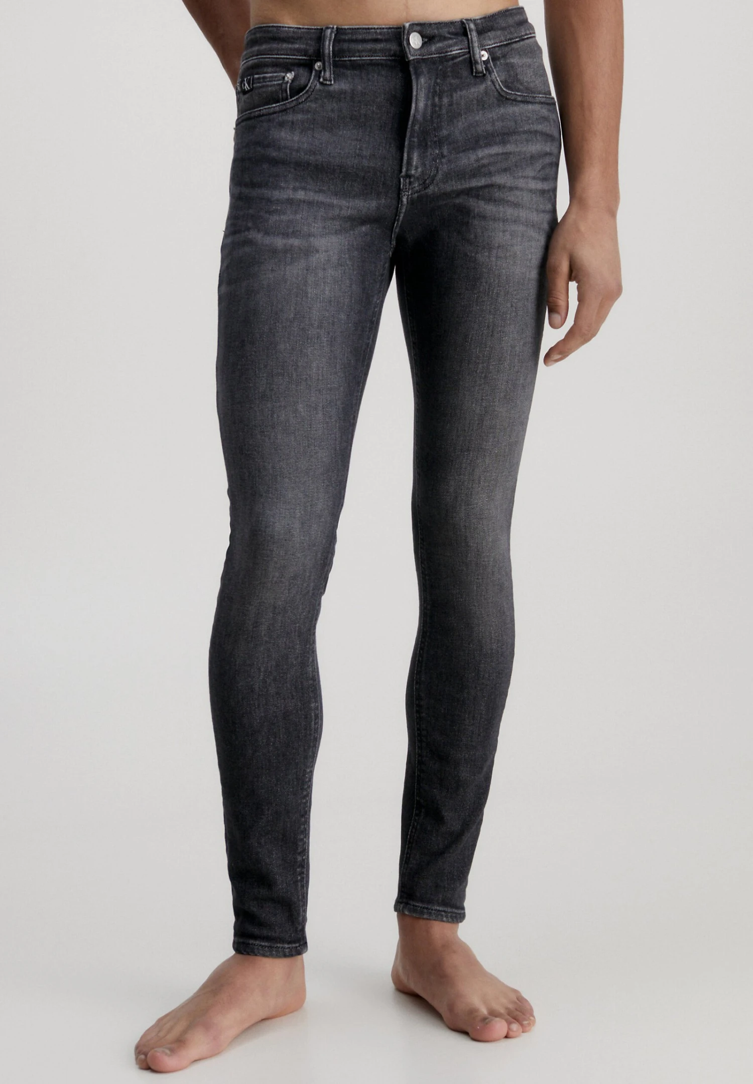 Calvin Klein Jeans Super - Jeans Skinny Fit - Denim Black