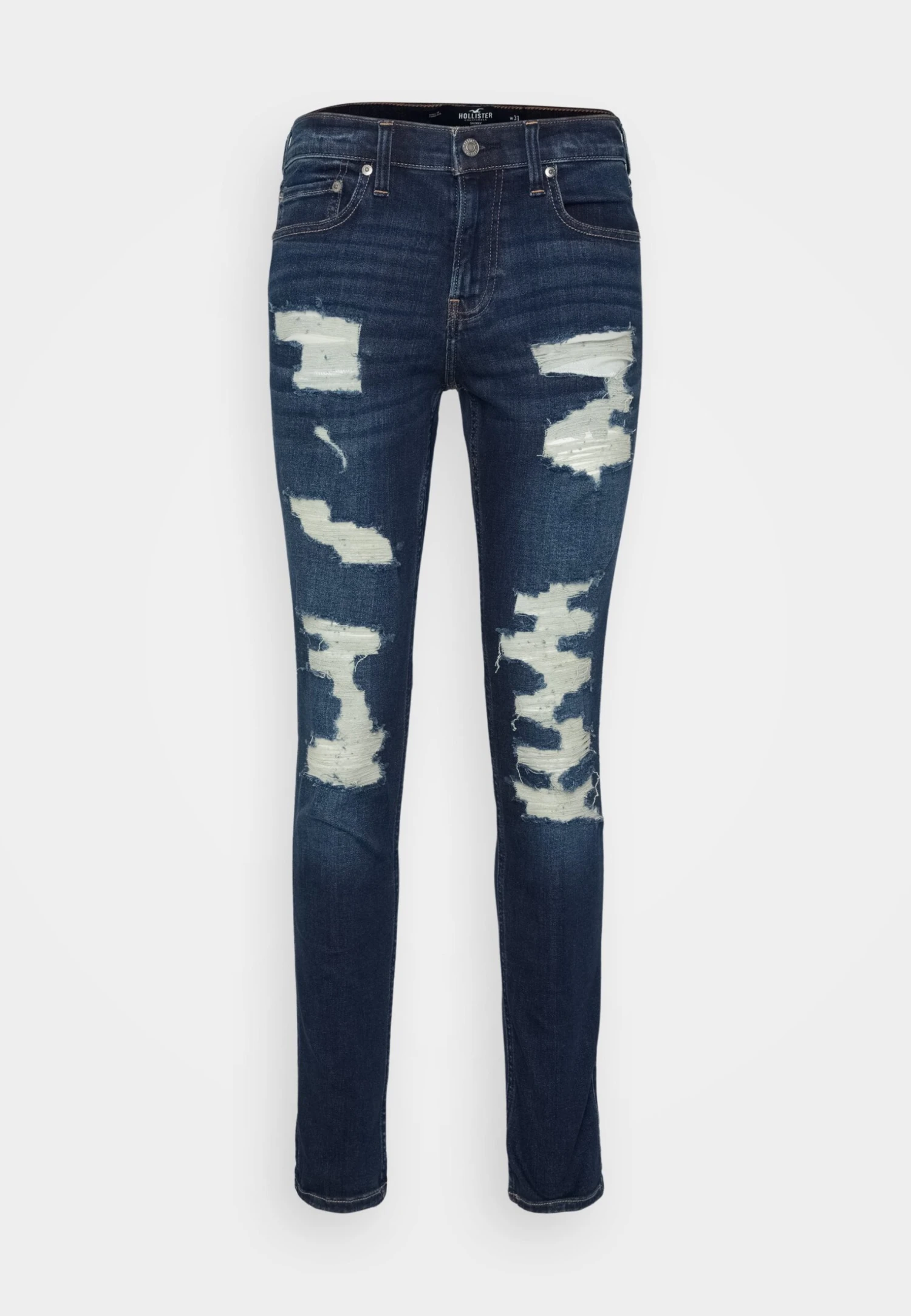 Hollister Co. Jeans Tapered Fit - Dark Shred - Image 5