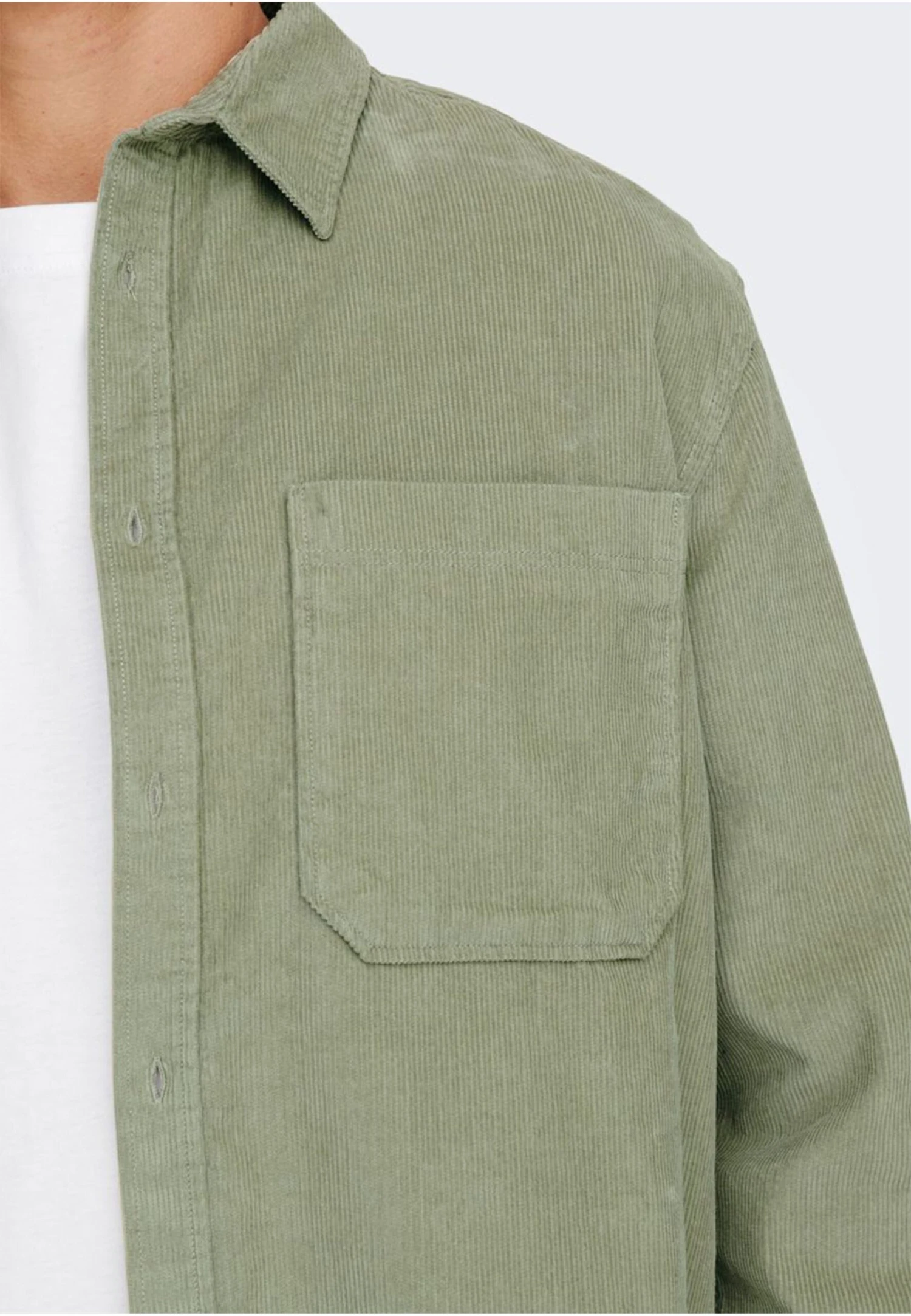 Only & Sons Onsalp Rlx 2Pkt Ls Noos - Skjorte - Seagrass - Image 4