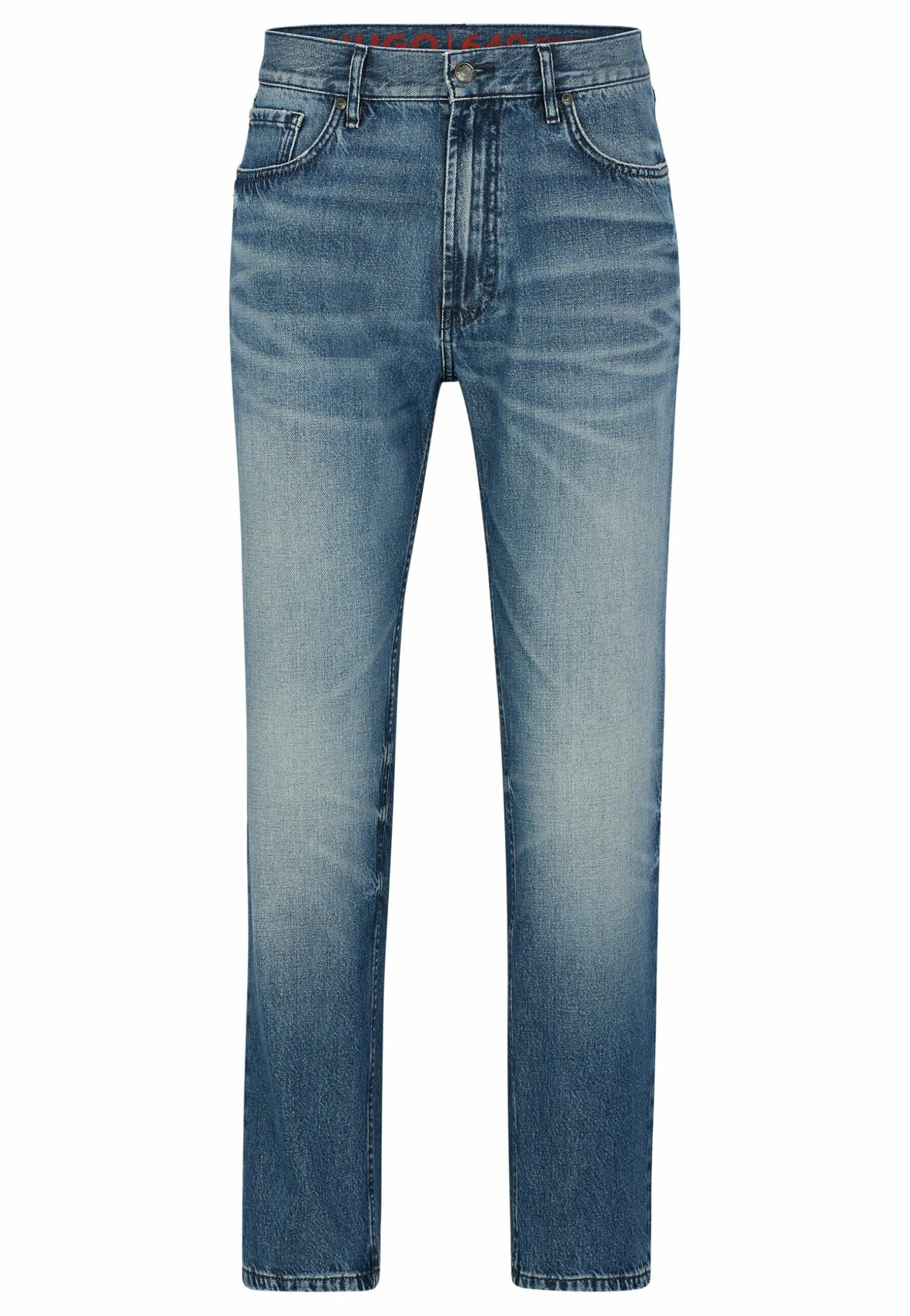 Hugo Jeans Straight Leg - Blue Ten - Image 5