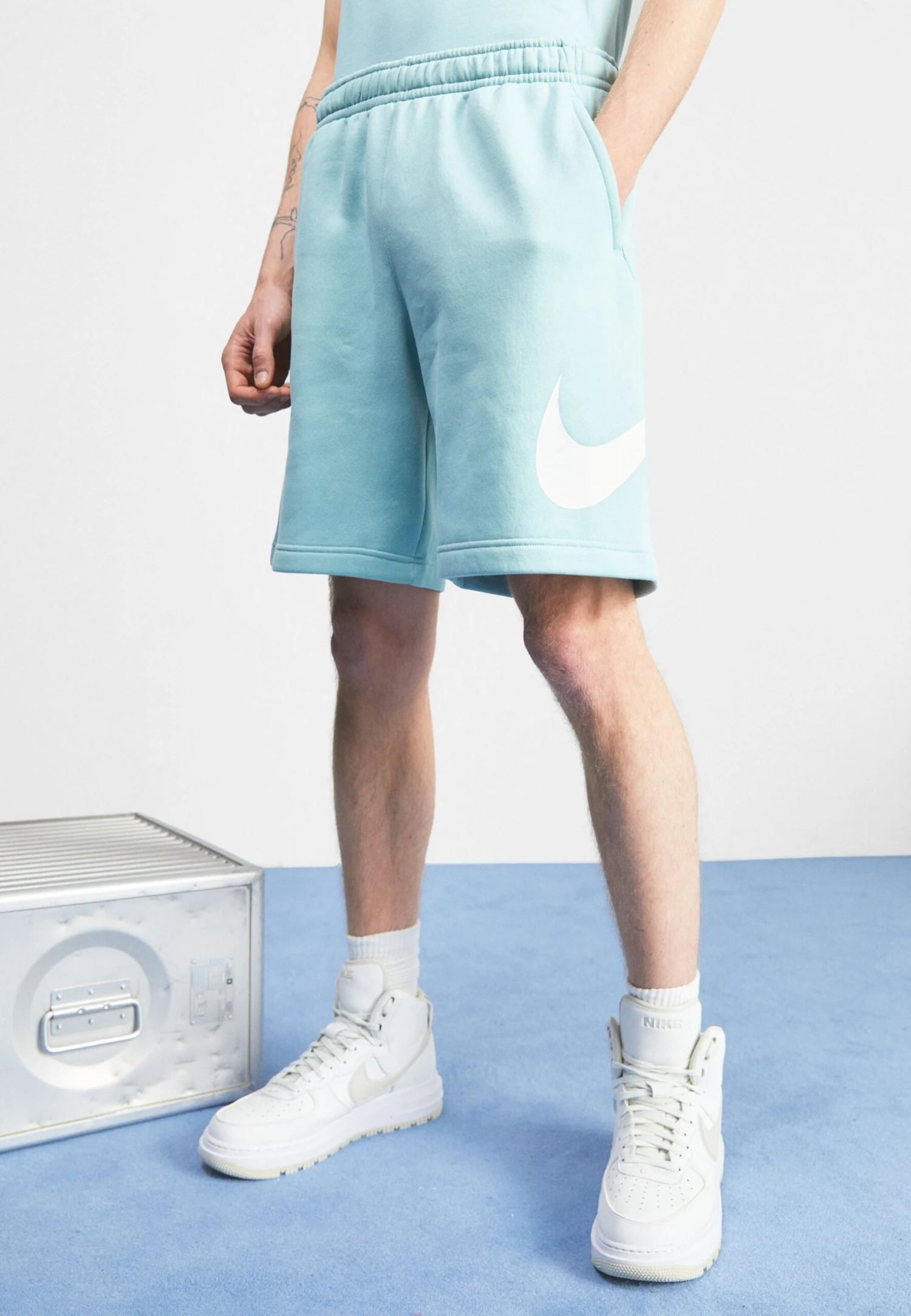 Nike Sportswear M Nsw Club Bb Gx - Joggebukse - Mineral/White