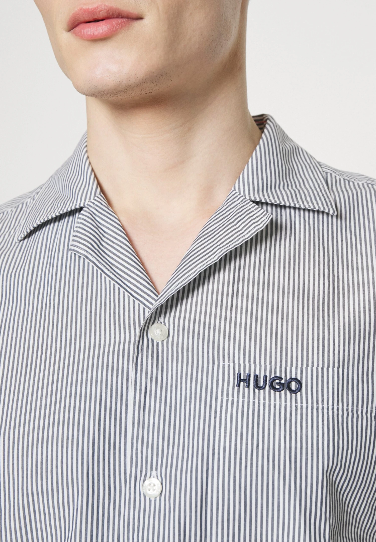 Hugo Ellino - Skjorte - Dark Blue - Image 5