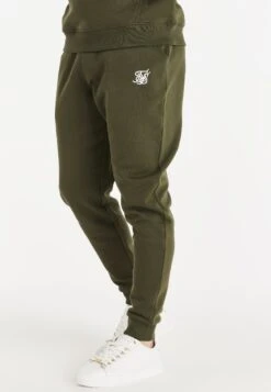 SikSilk Core Cuffed Jogger - Joggebukse - Khaki