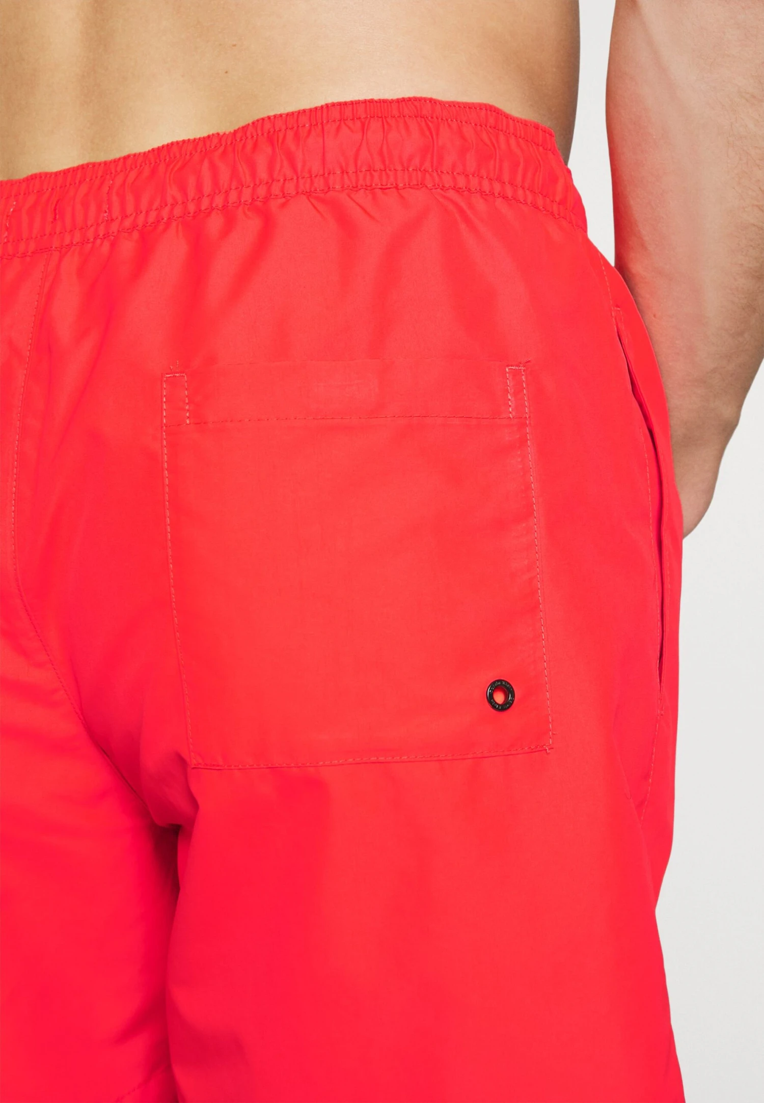 Medium Drawstring - Badeshorts - Bright Vermillion - Image 5