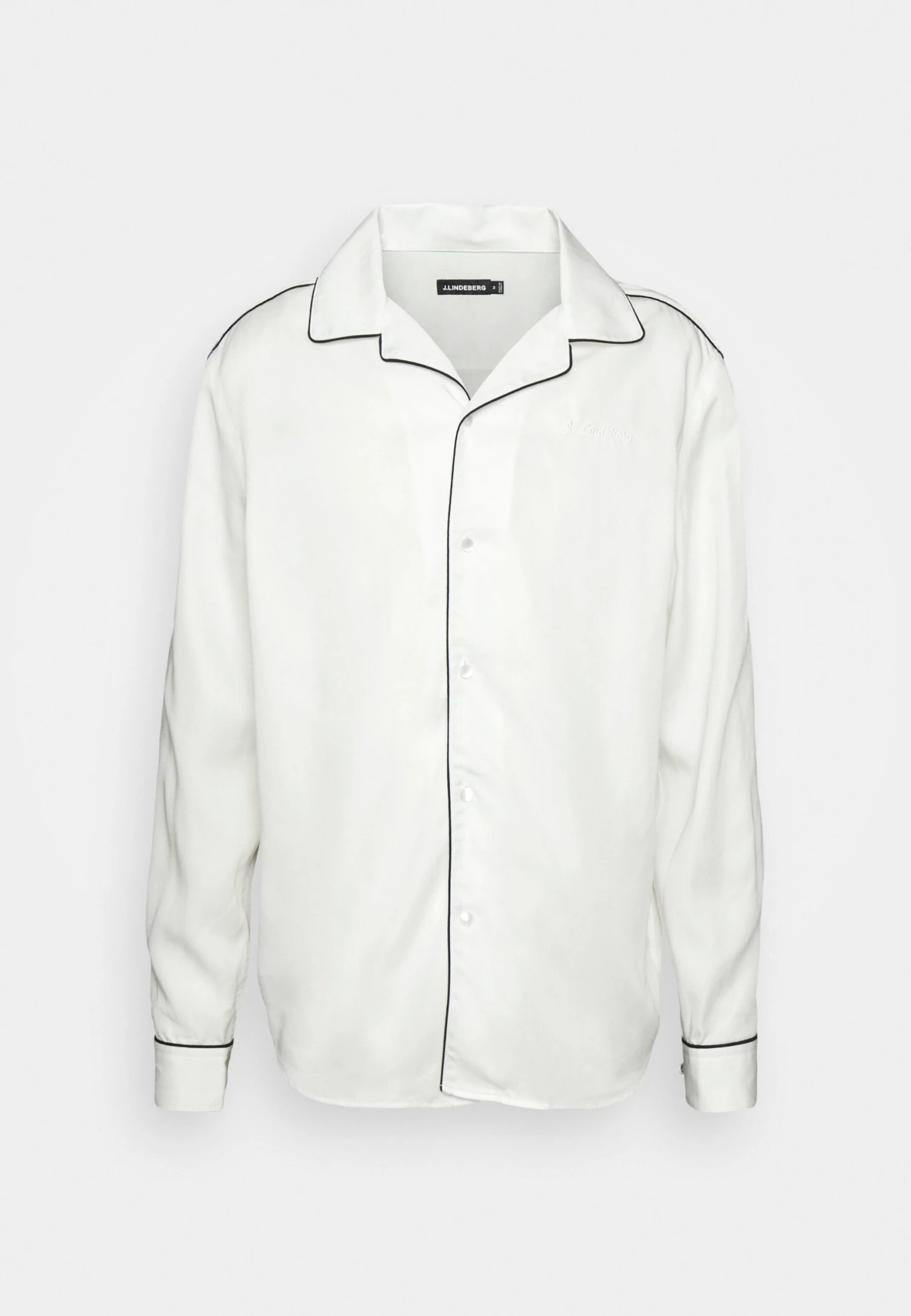J.Lindeberg Piper Relaxed- Skjorte - Cloud White - Image 7