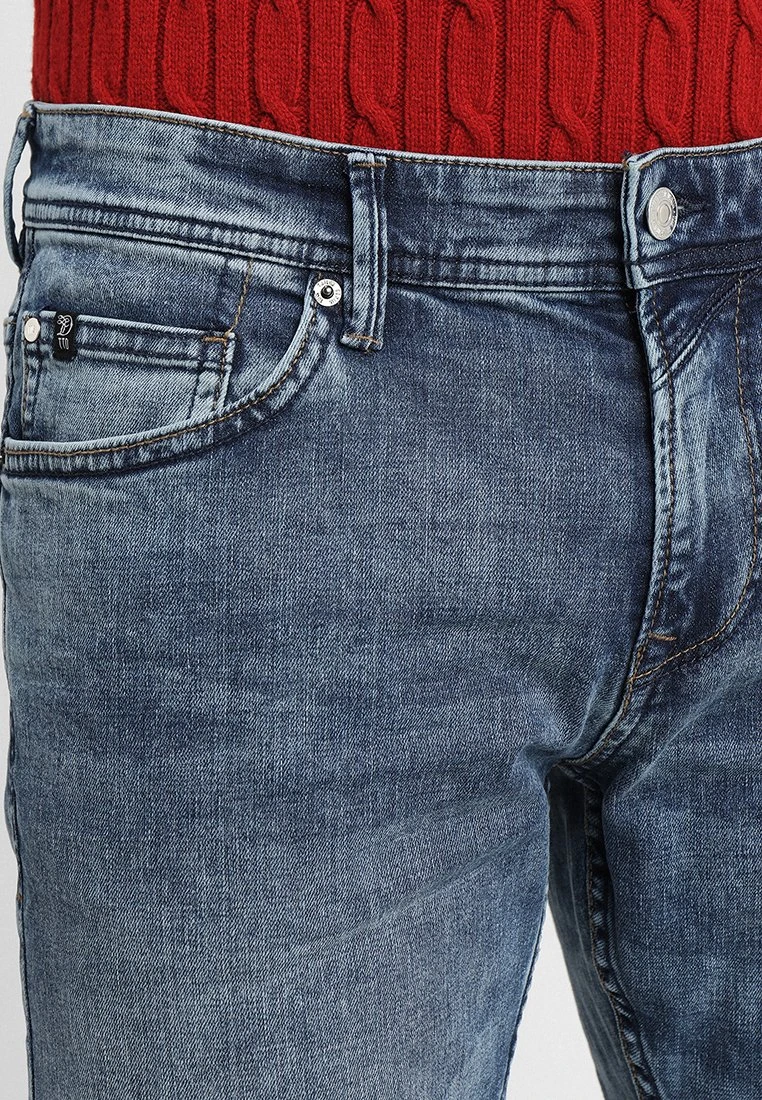 TOM TAILOR Denim Piers - Jeans Slim Fit - Light Stone Wash Denim Blue - Image 4