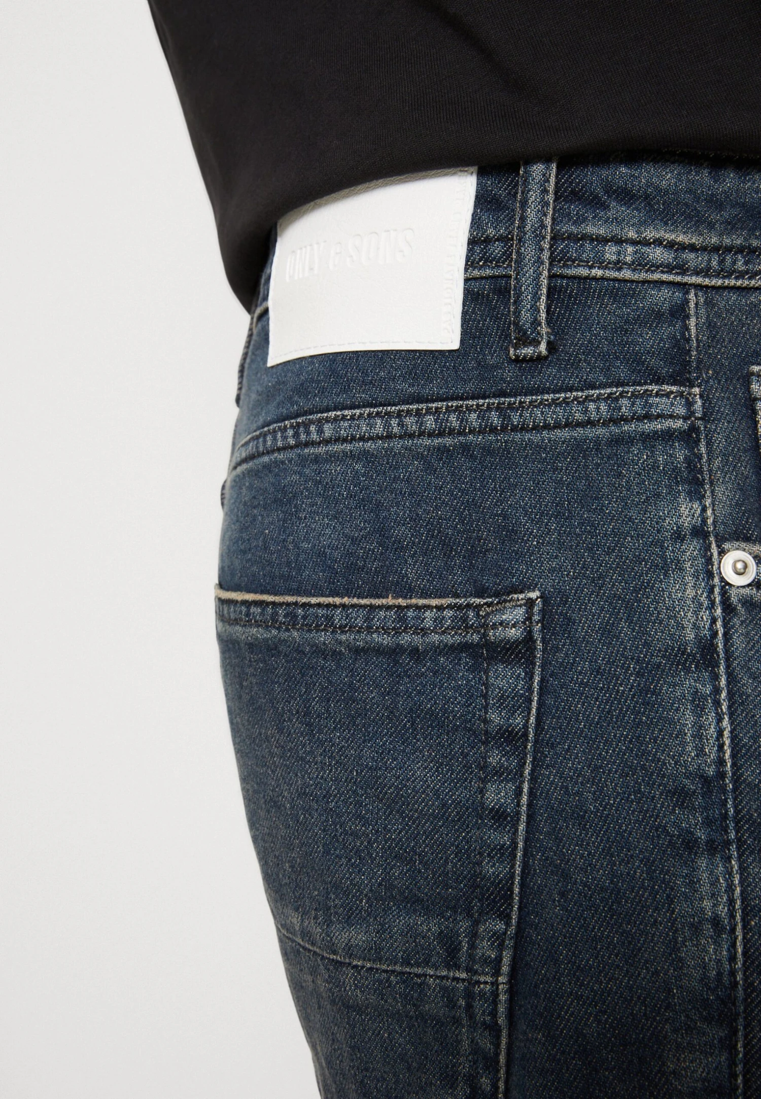 Only & Sons Onsavi Comfort - Jeans Tapered Fit - Blue Denim - Image 6