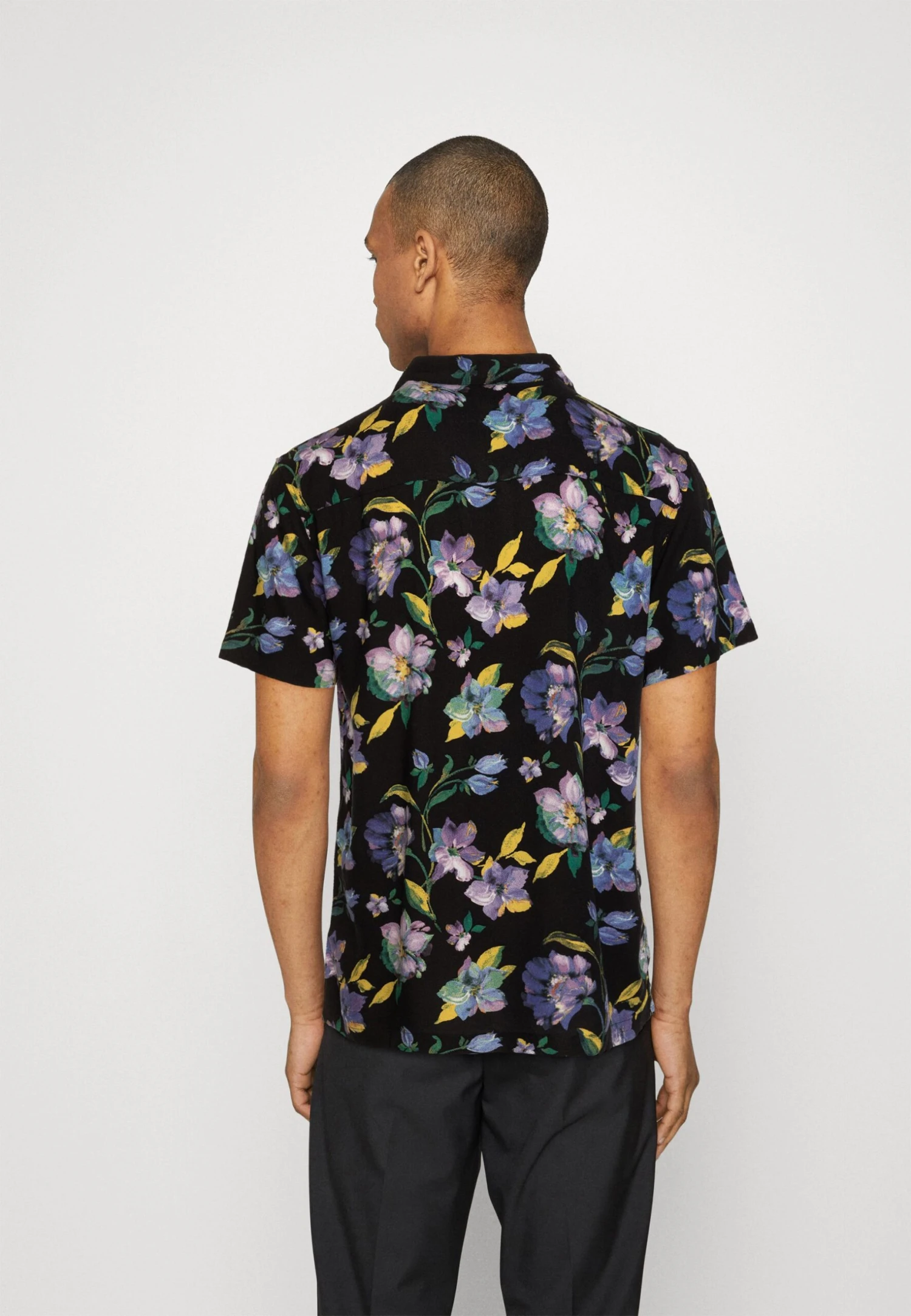 BRAVE SOUL Skjorte - Black/Multi-Colour - Image 3