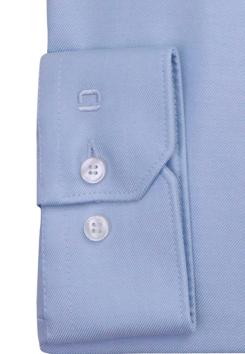 Langarm- Finskjorte - Hellblau - Image 3