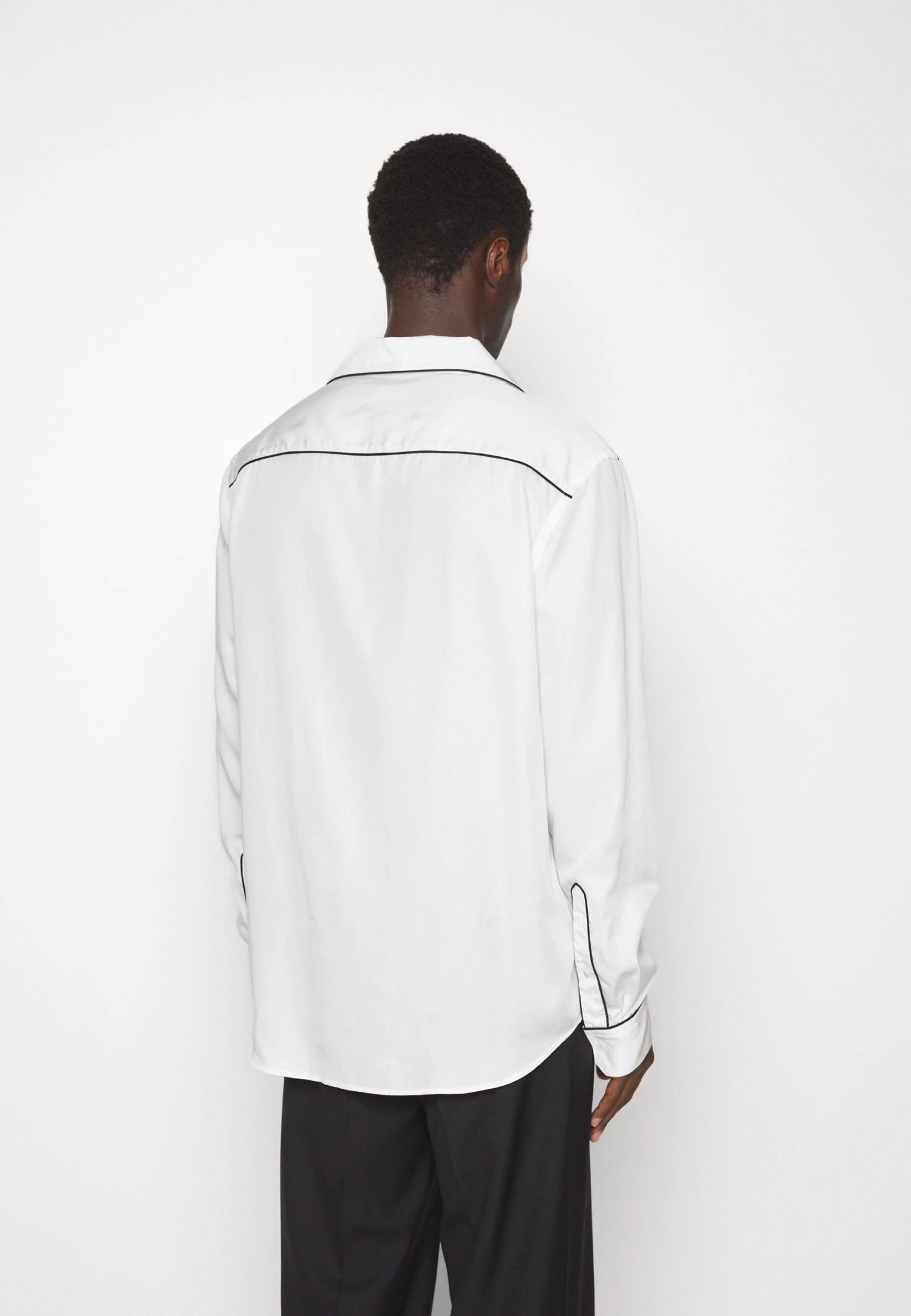 J.Lindeberg Piper Relaxed- Skjorte - Cloud White - Image 4