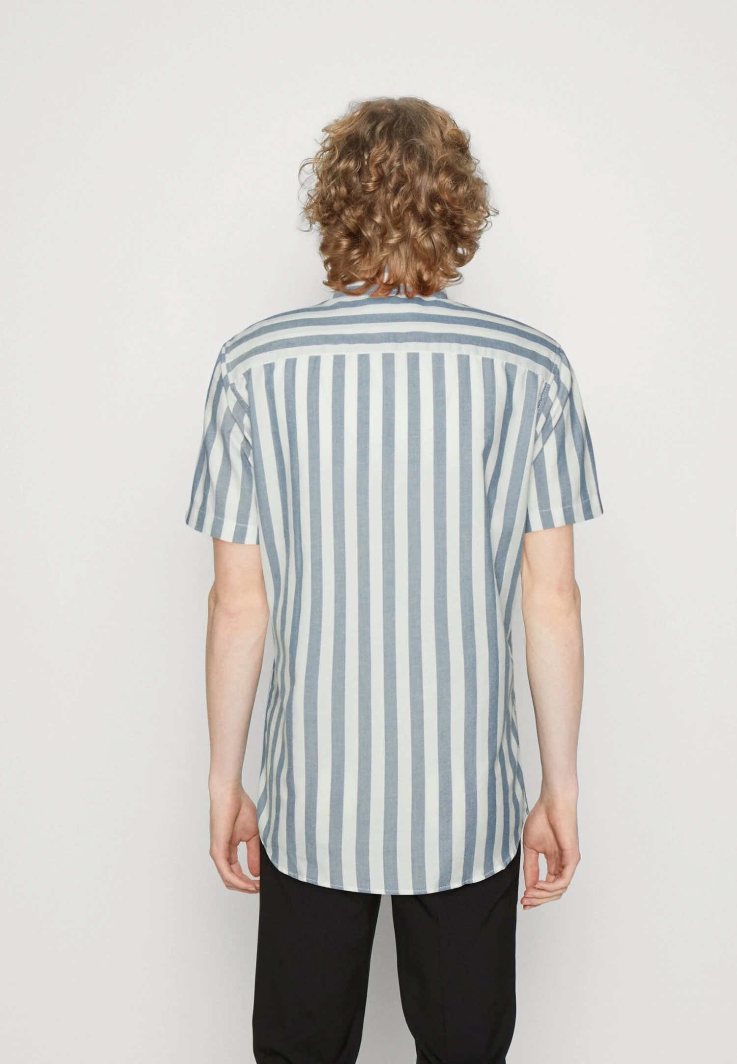 Jack & Jones Jjplain Fred - Skjorte - Ensign Blue - Image 3