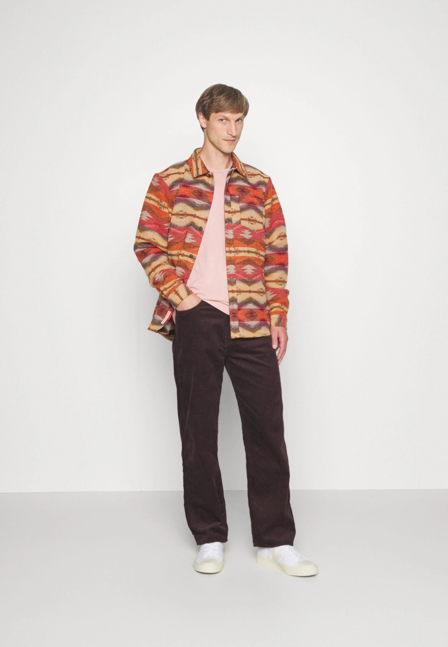 Revolution Casual Overshirt - Skjorte - Dark Red - Image 5