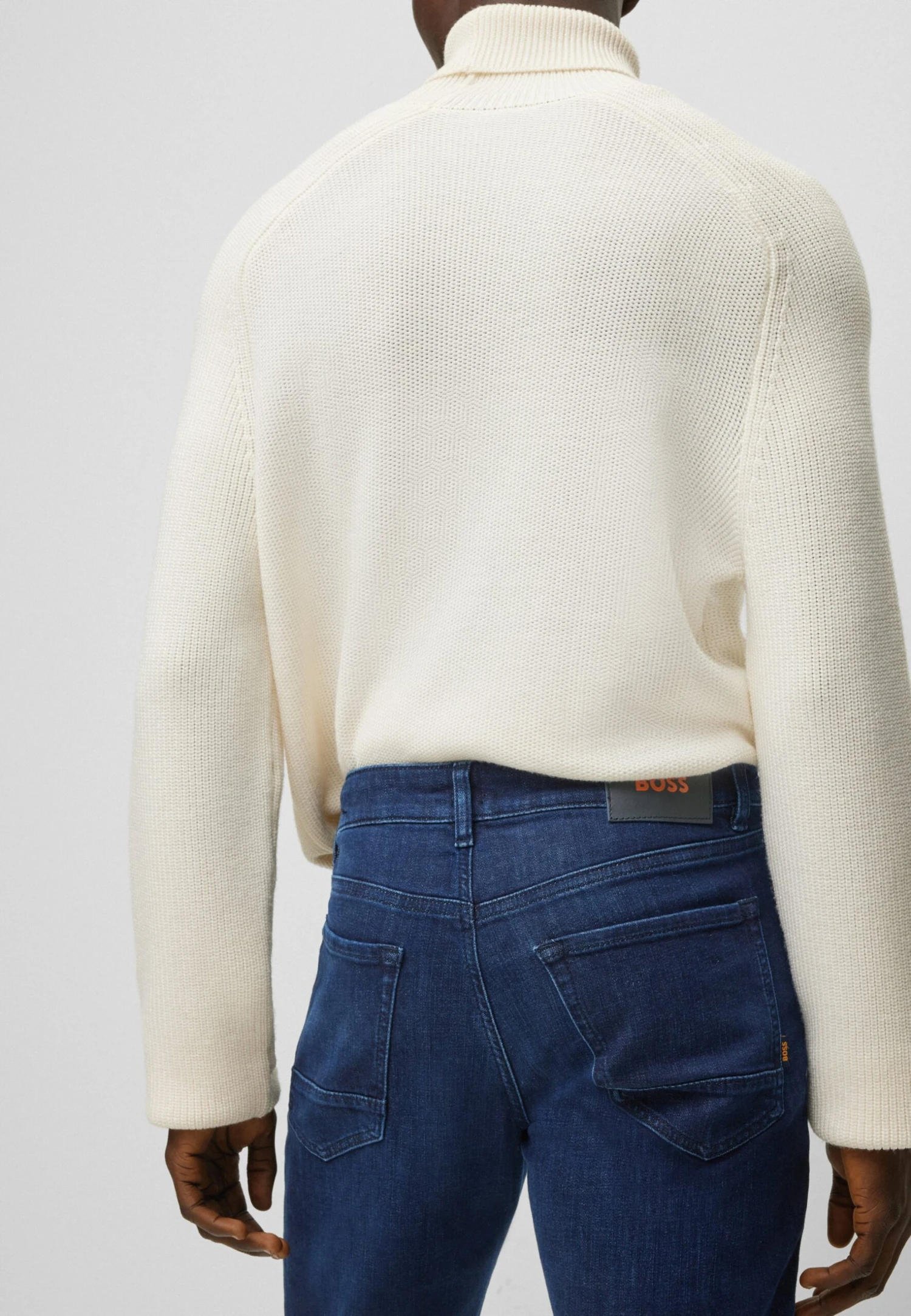 Boss Jeans Straight Leg - Dark Blue - Image 4