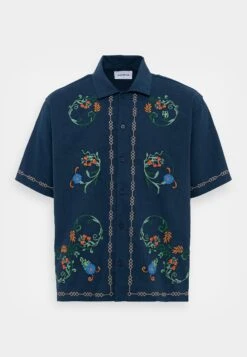 Woodbird Banks Curl Shirt - Skjorte - Navy