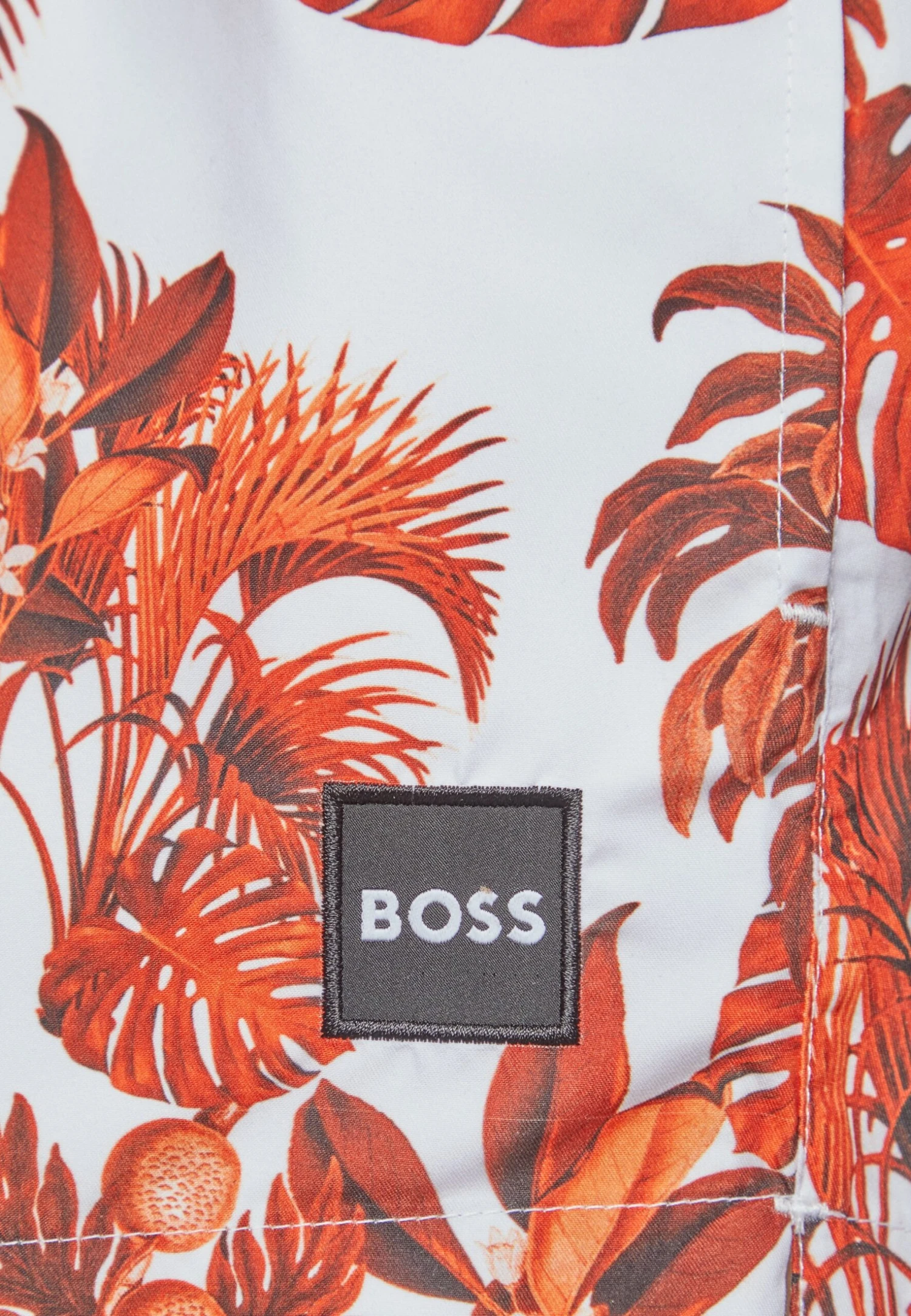 Boss Salmon - Badeshorts - White - Image 3